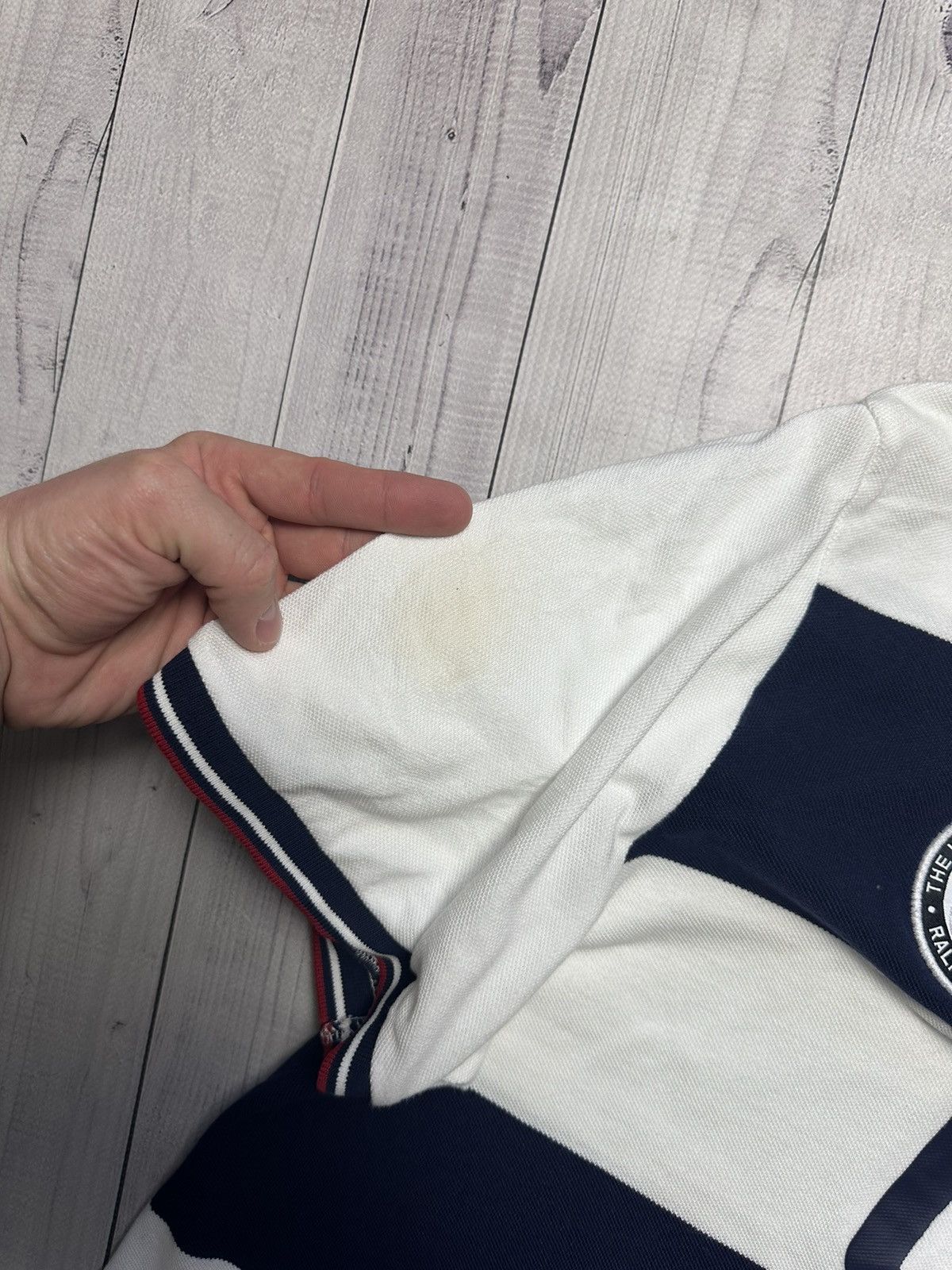 Polo Ralph Lauren × Vintage Vintage polo Ralph Lauren big logo USA striped size XL Size US XL / EU 56 / 4 - 5 Thumbnail