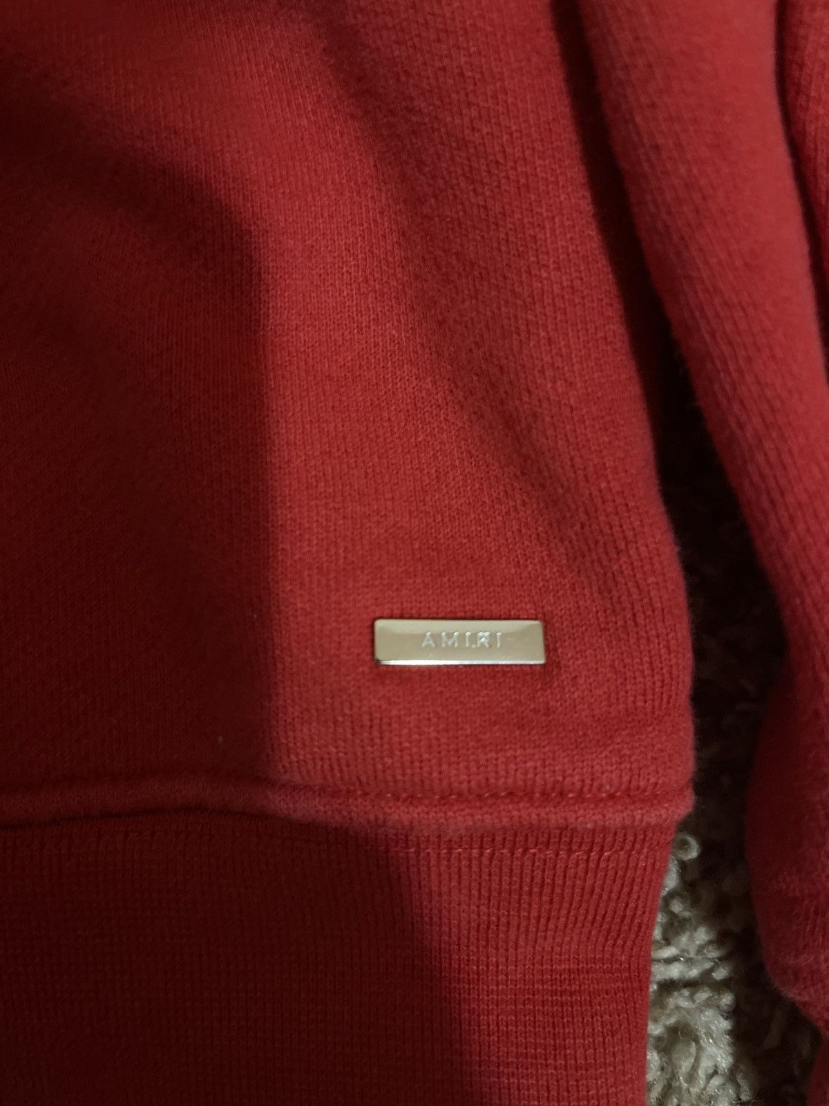 Amiri Red MA Core Hoodie Size US M / EU 48-50 / 2 - 5 Thumbnail