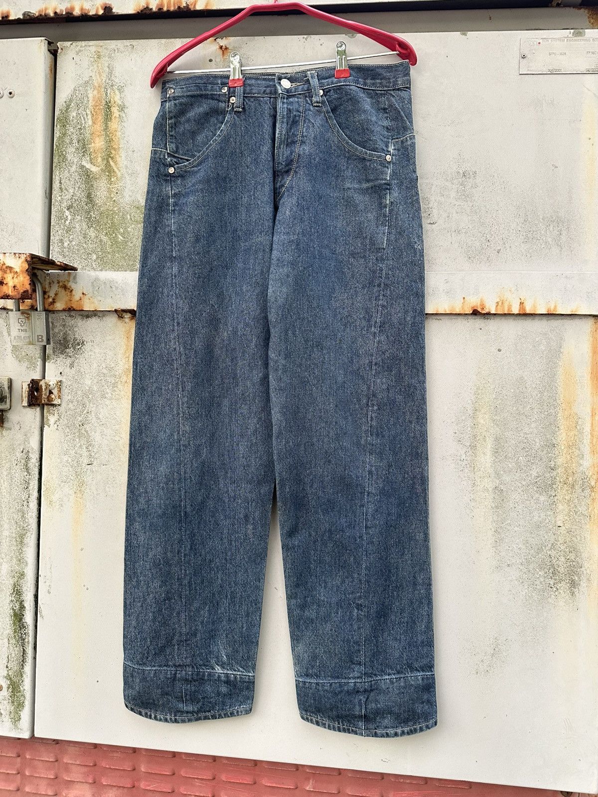 Levi's Vintage Clothing 👹Vintage Levis Engineered Jeans Loose Fit Jeans Size US 28 / EU 44 - 5 Thumbnail
