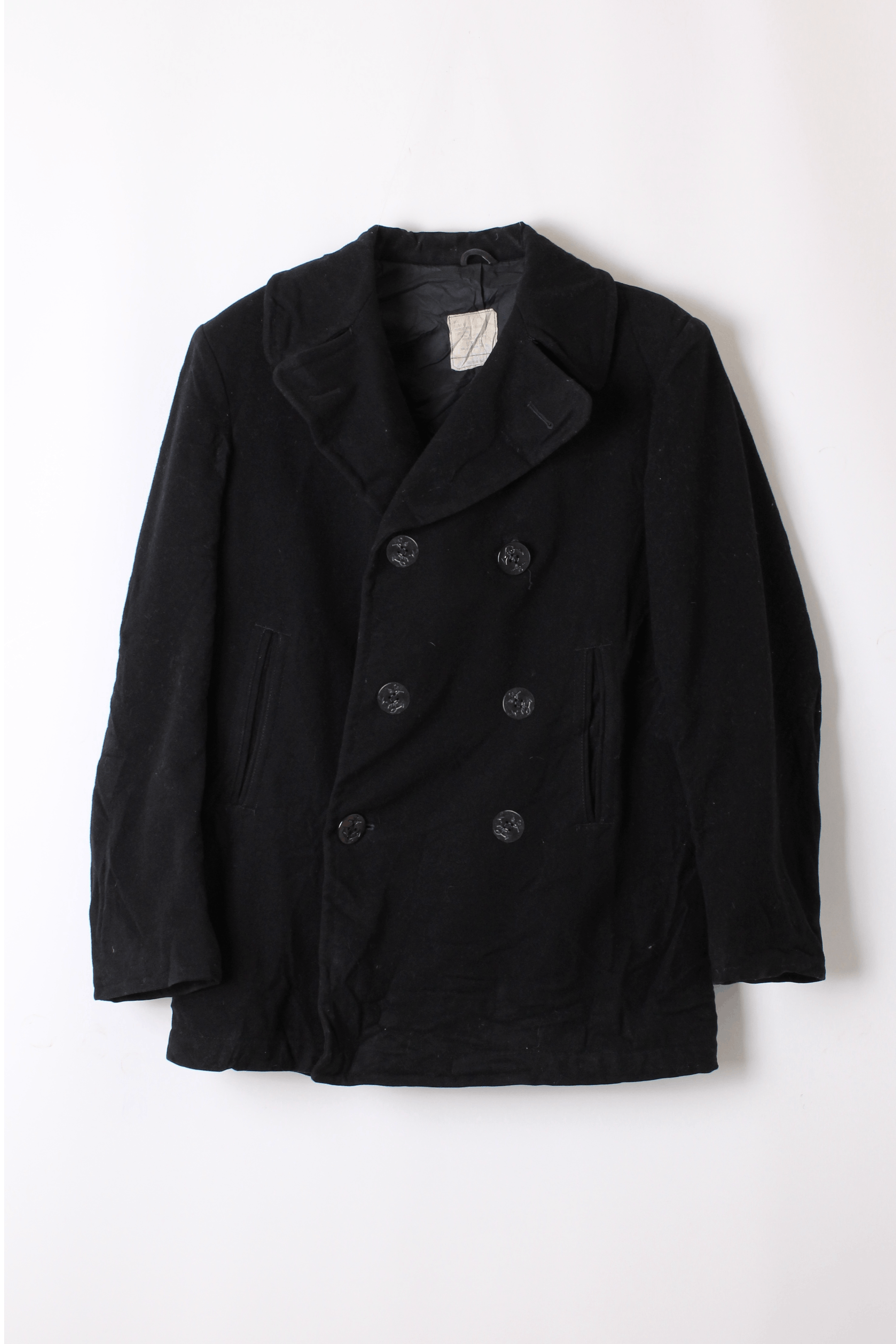Other Us Navy Vintage Pea Coat Navy Blue 36 small medium Size US S / EU 44-46 / 1 - 1 Thumbnail