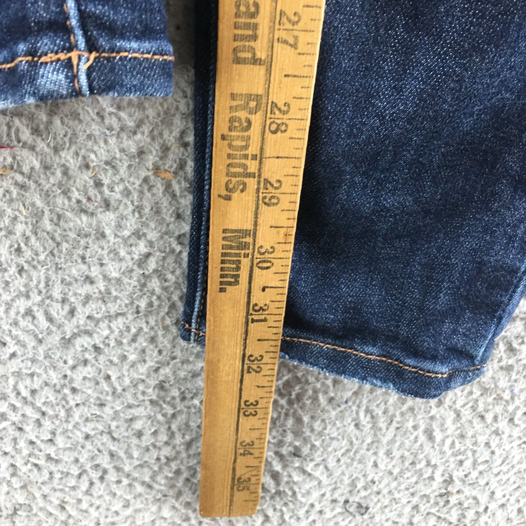 American Eagle Outfitters American Eagle Outfitters Jegging Jeans Womens 4 X-Long Denim Blue Dark Wash Jeans Womens XS-XL? Size 27" / US 4 / IT 40 - 7 Thumbnail