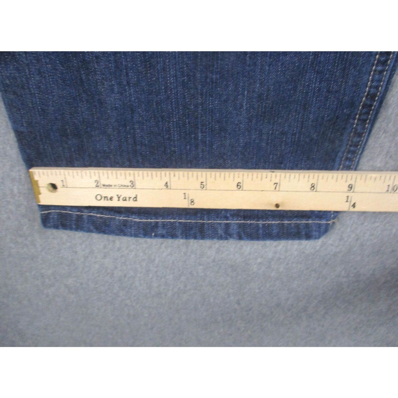 Carhartt Carhartt Jeans Mens 40x28 Blue Denim Flame Resistant Relaxed Fit Straight Workwear Size US 40 / EU 56 - 6 Thumbnail