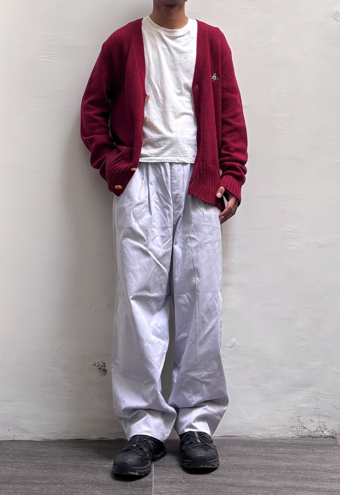 FREE TAX! AAR Baggy Pleated Trousers