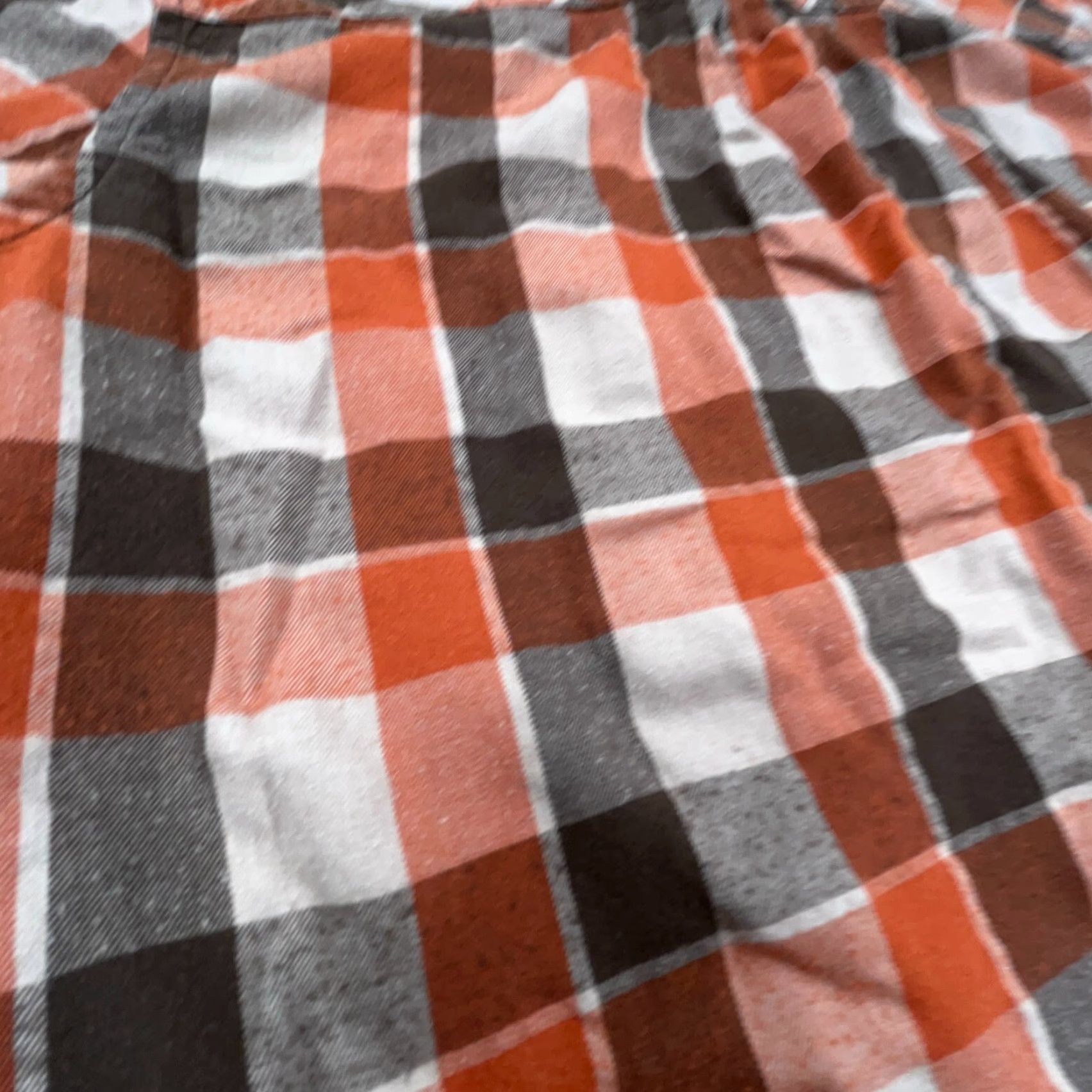Prana Prana Shirt Men Medium Orange Brown Plaid Flannel Button-Up Outdoors Camp Hiking Size US M / EU 48-50 / 2 - 7 Thumbnail