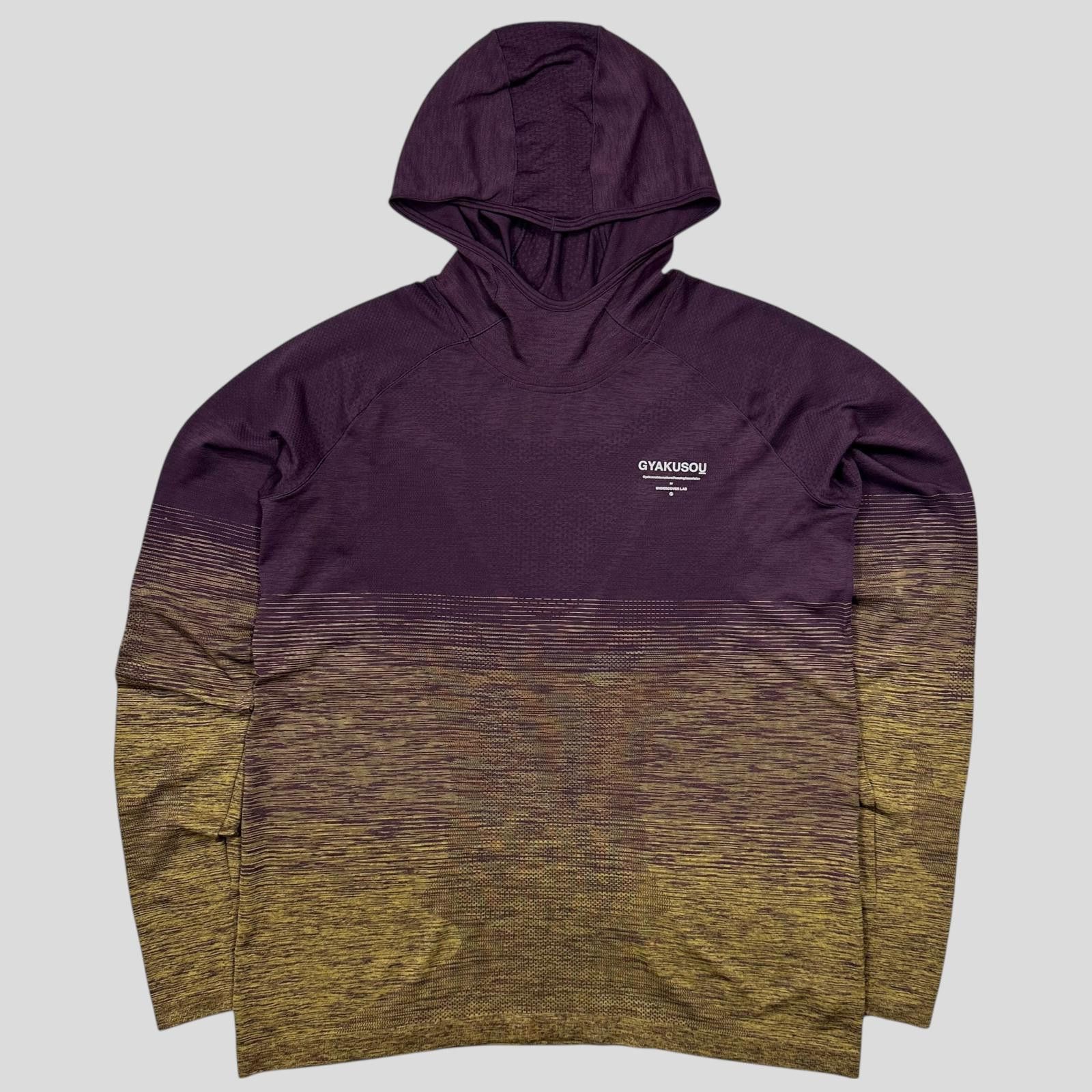 Nike Nike Gyakusou SS17 Aeroreact Running Sweat Map Hoodie - S/M Size US M / EU 48-50 / 2 - 1 Thumbnail