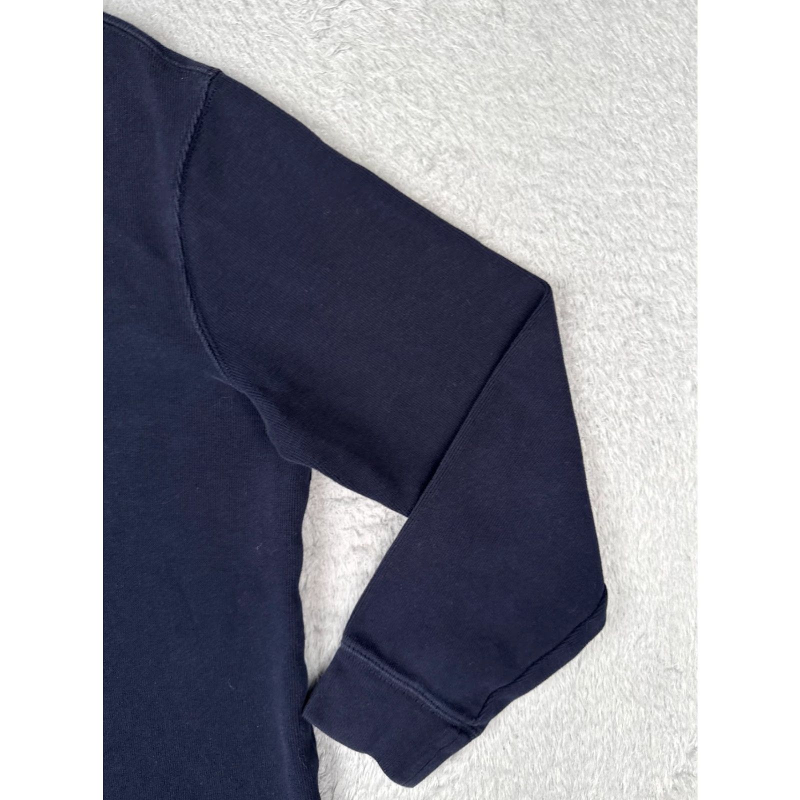 Polo Ralph Lauren Polo Ralph Lauren Sweater Men L Blue Mock 1/4 Zip Cotton Long Sleeve Pullover Logo Embroidered Knit Casual Business Golf Size US L / EU 52-54 / 3 - 2 Thumbnail