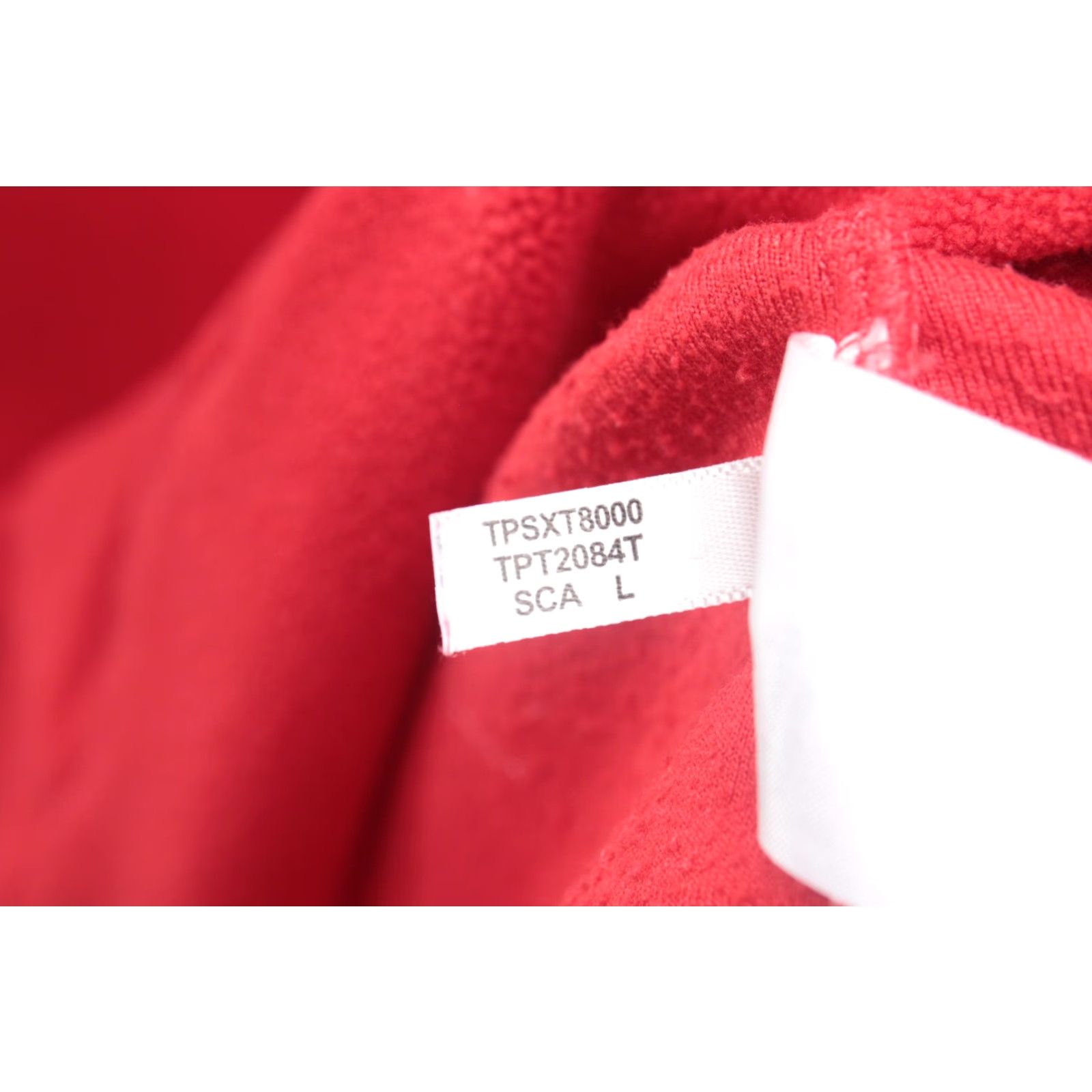 Tommy Hilfiger VINTAGE Tommy Hilfiger Sport Sweater Women's Large Red Fleece Cowl Neck Pullover Sweatshirt Sport Size L / US 10 / IT 46 - 6 Thumbnail