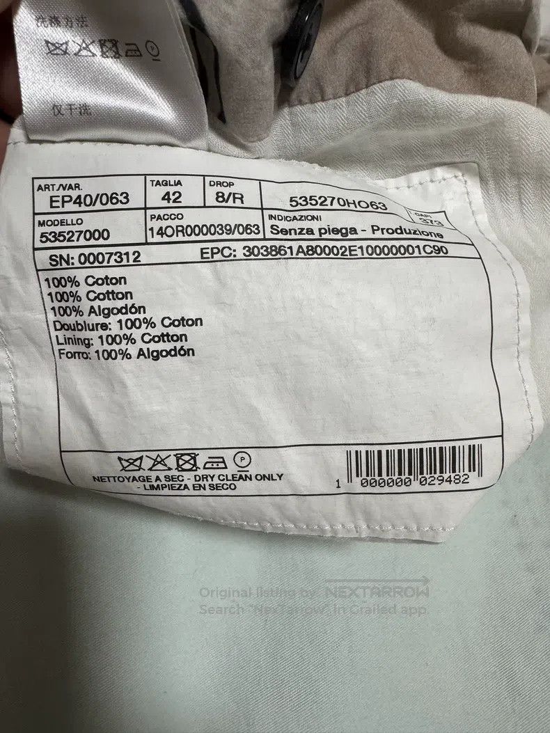 Hermes Hermes Casual pants with ink wash patterns, stylish and up Size US 26 / EU 42 - 9 Thumbnail