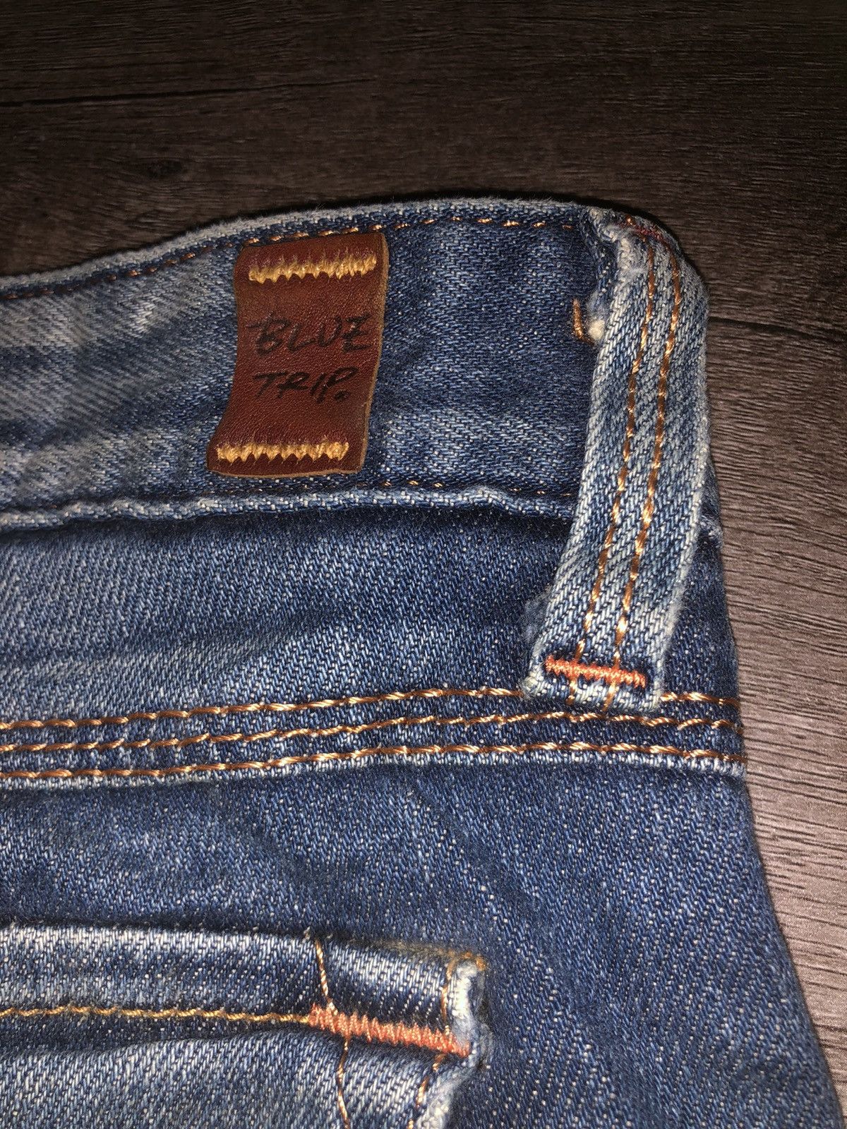 Edwin × Vintage VINTAGE EDWIN BLUE TRIP SELVEDGE DENIM Size 30" / US 8 / IT 44 - 17 Thumbnail