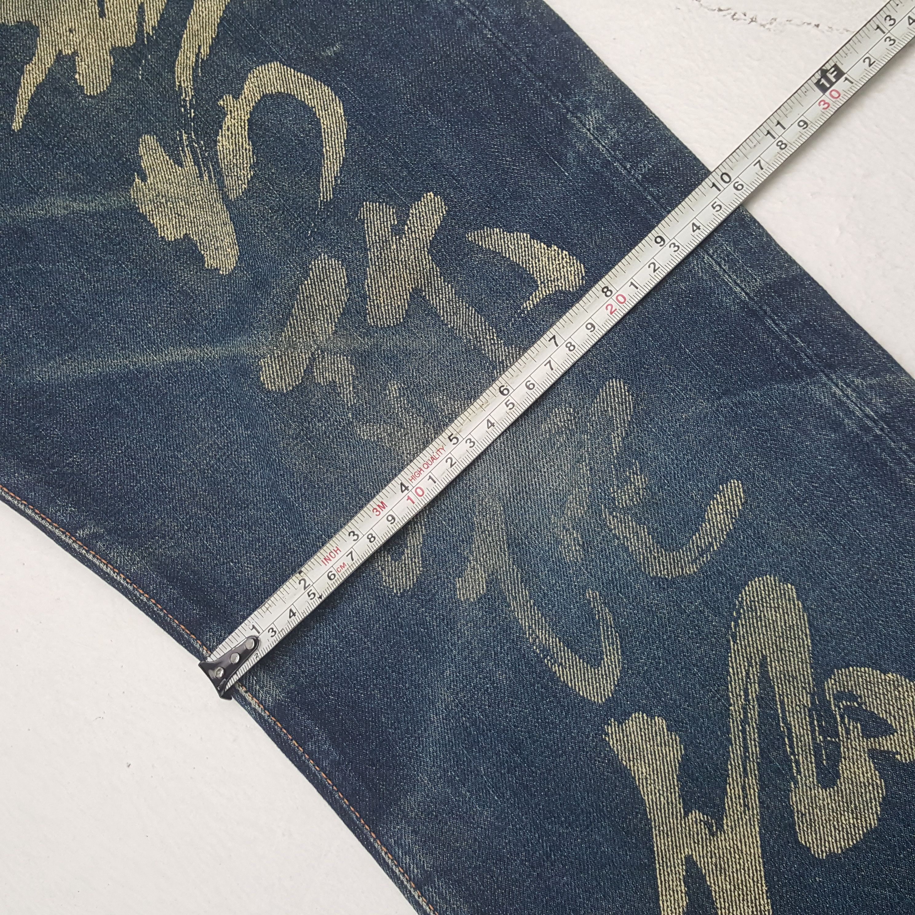Evisu Evisu Japanese Brand Streetwear Custom Daicock Jeans Size US 30 / EU 46 - 17 Thumbnail