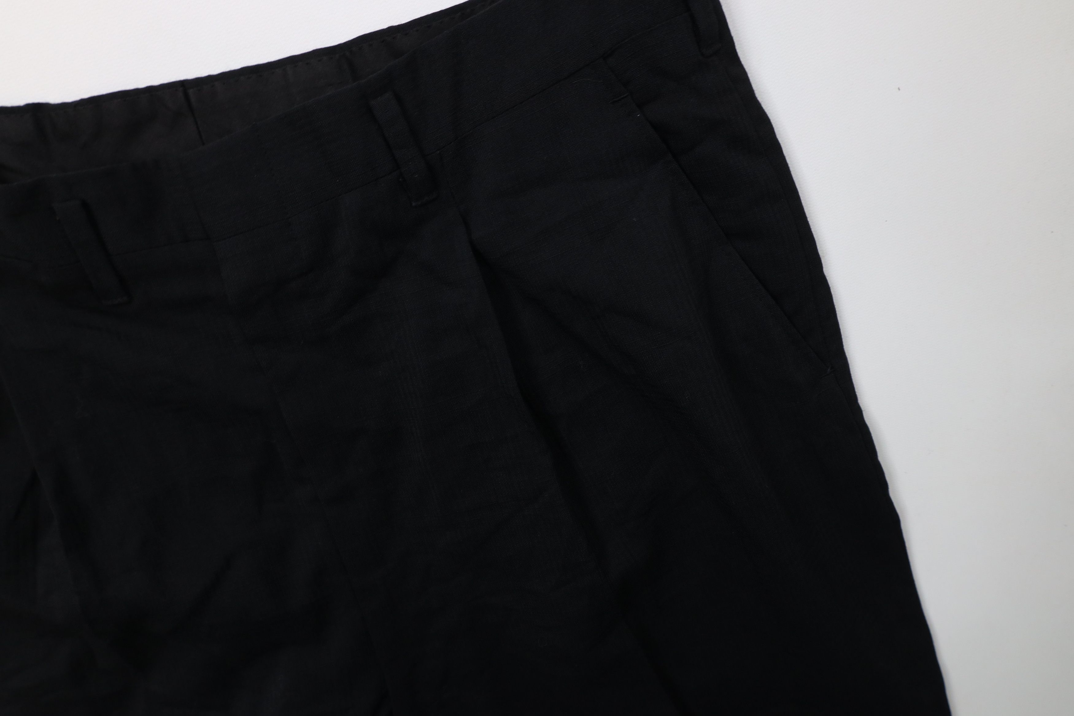 Vintage Vintage 50s Rockabilly Gabardine Chino Pants Black Plaid USA Size US 34 / EU 50 - 5 Thumbnail