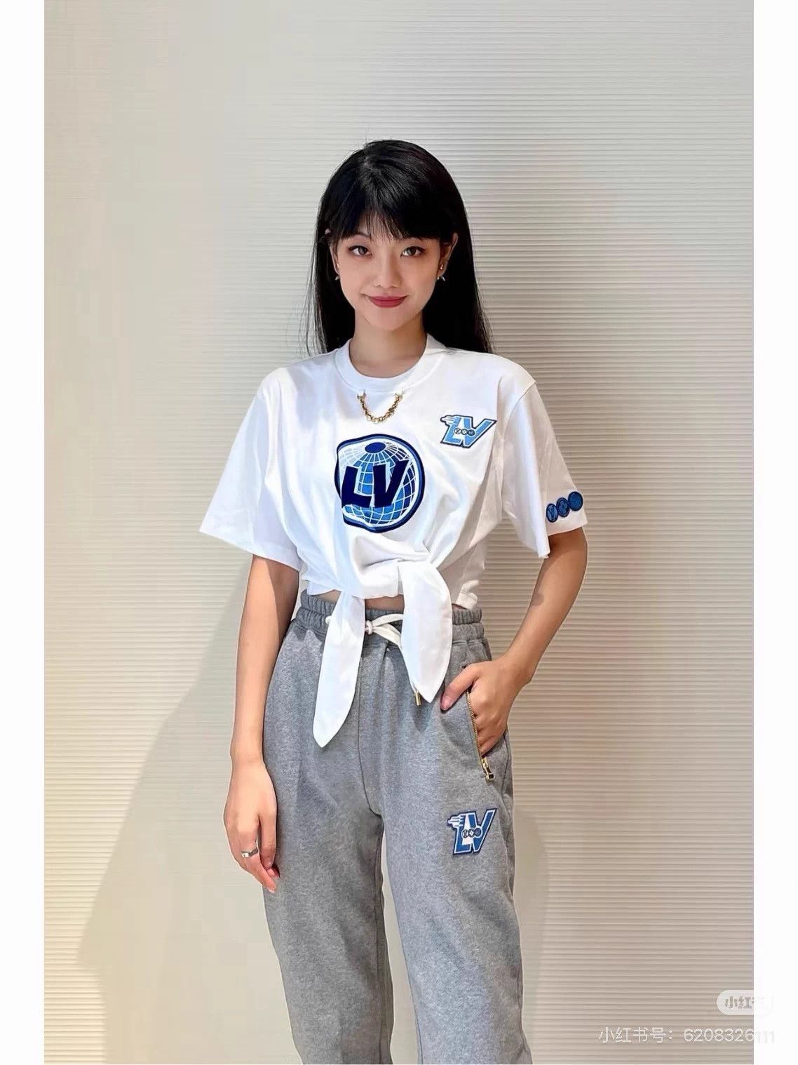 Louis Vuitton LV Embroidered Letter Sweatpants 99 New S Size 25" / US 0 / IT 36 - 9 Thumbnail