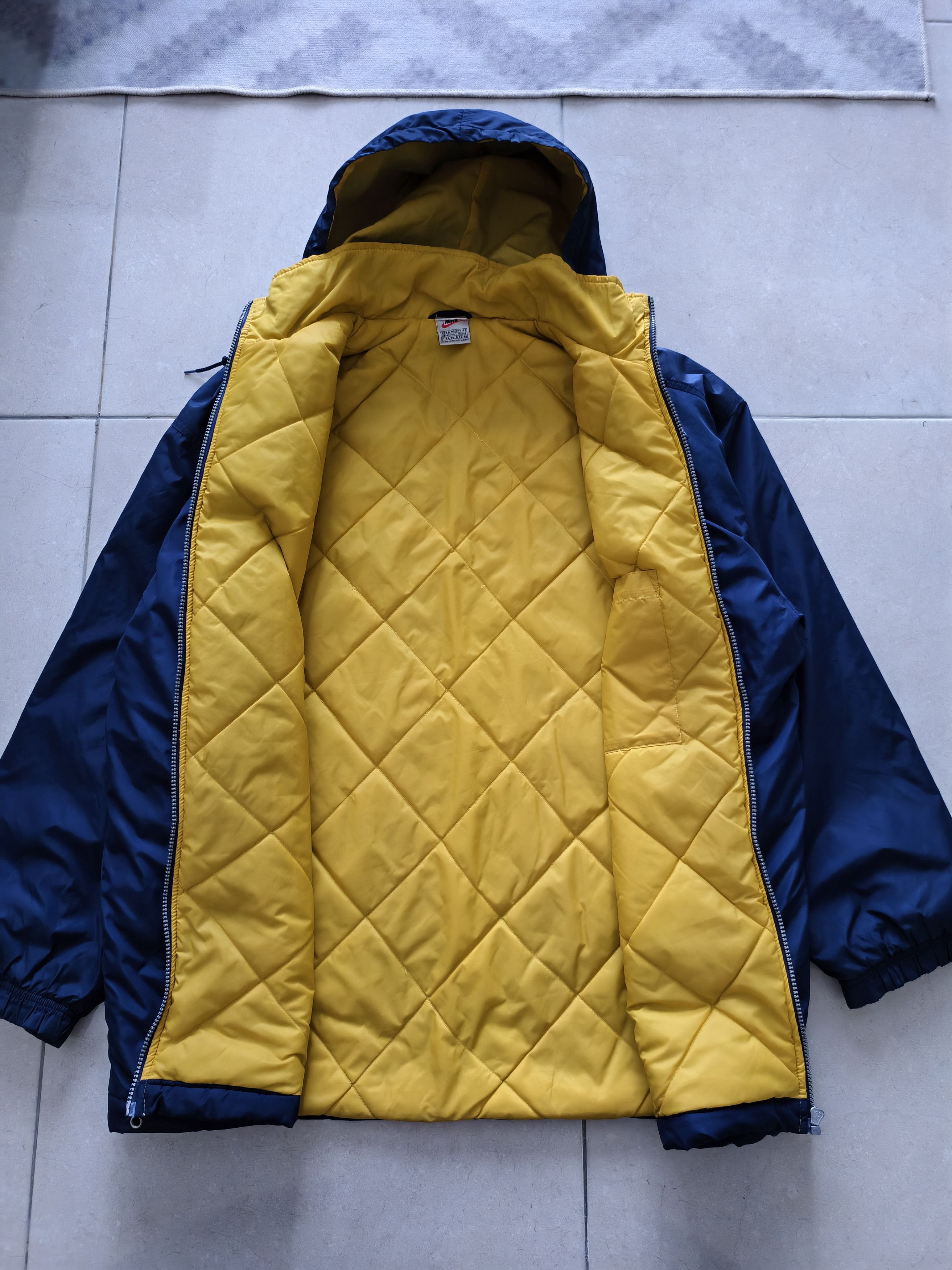 Nike × Vintage 🔥STEALS🔥Very Rare Vintage 90s Nike Big Logo Jacket Size US L / EU 52-54 / 3 - 6 Thumbnail