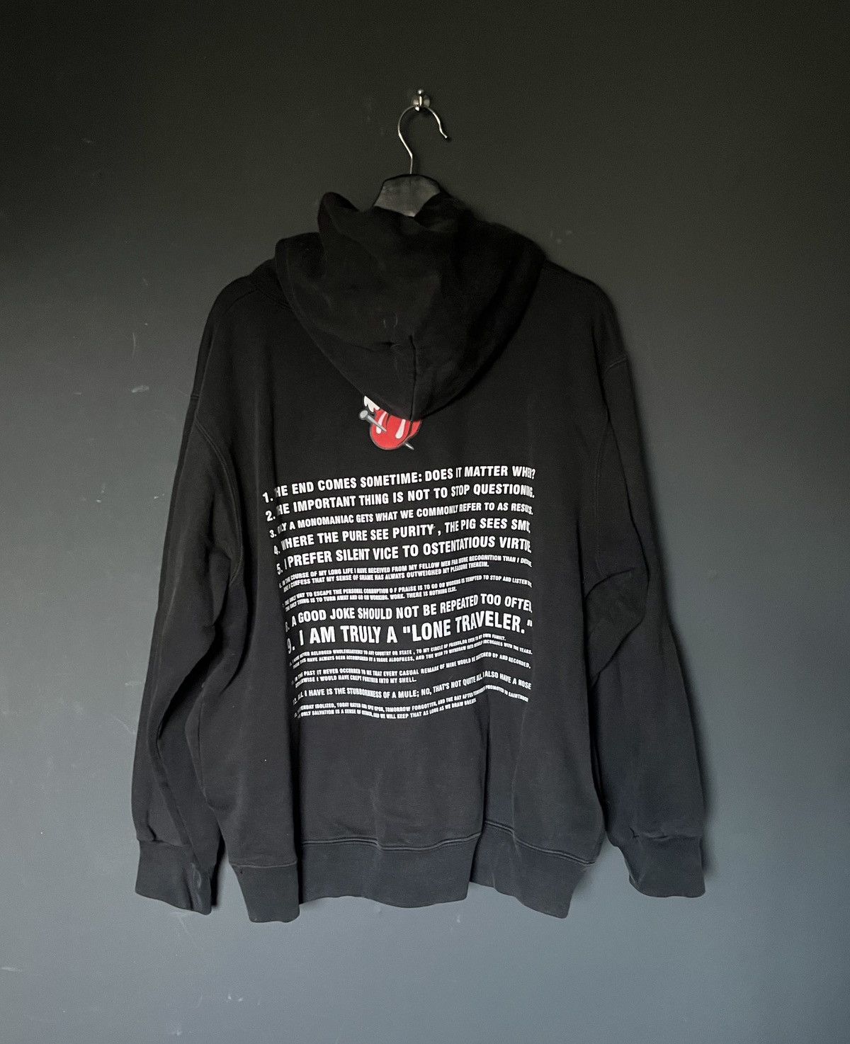 Number (N)ine AW03 Archive Number (N)ine ‘Rolling Stones’ Hoodie Size XL Size US L / EU 52-54 / 3 - 5 Thumbnail