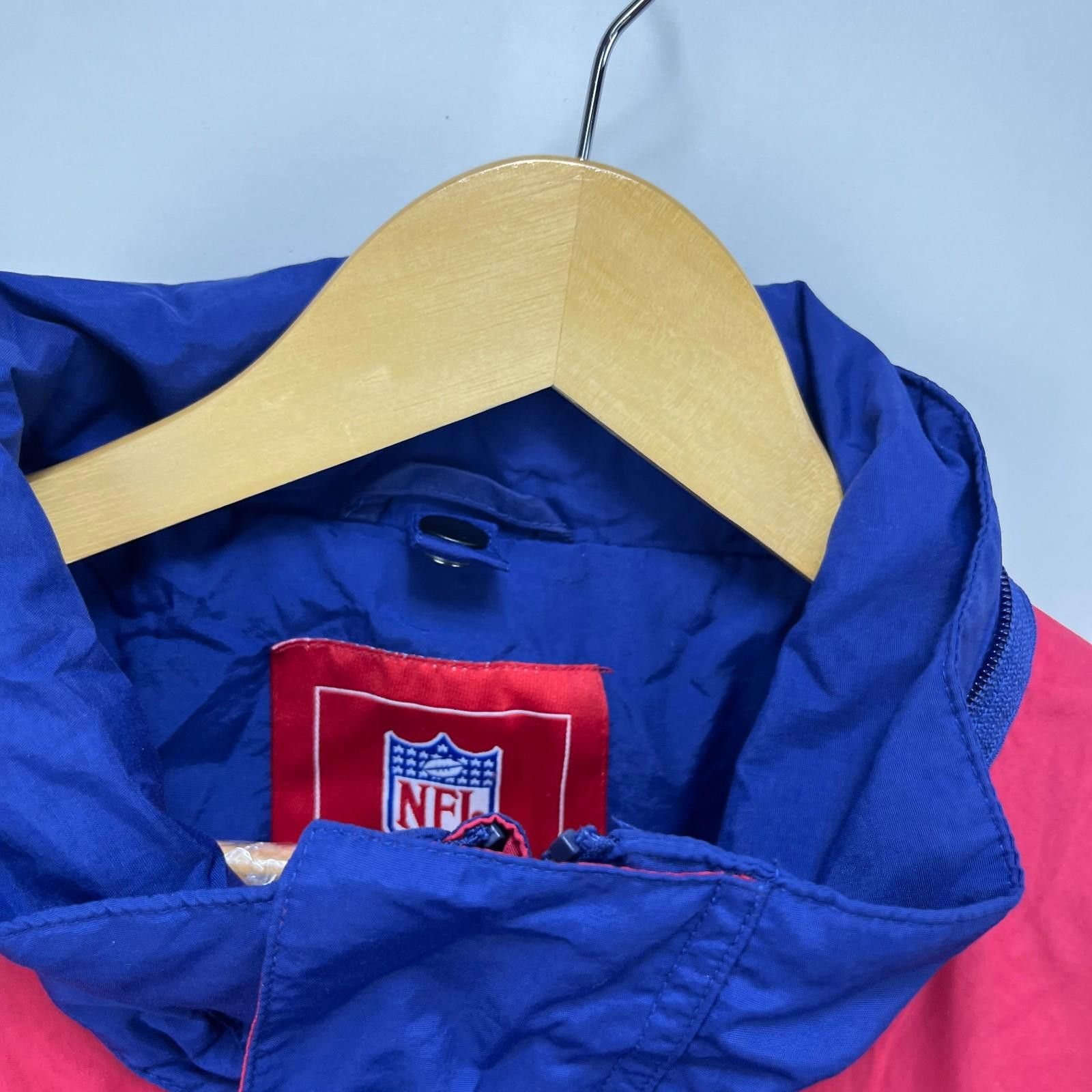 Other Vintage New York Giants NFL Windbreaker Jacket Large Size ONE SIZE - 6 Thumbnail