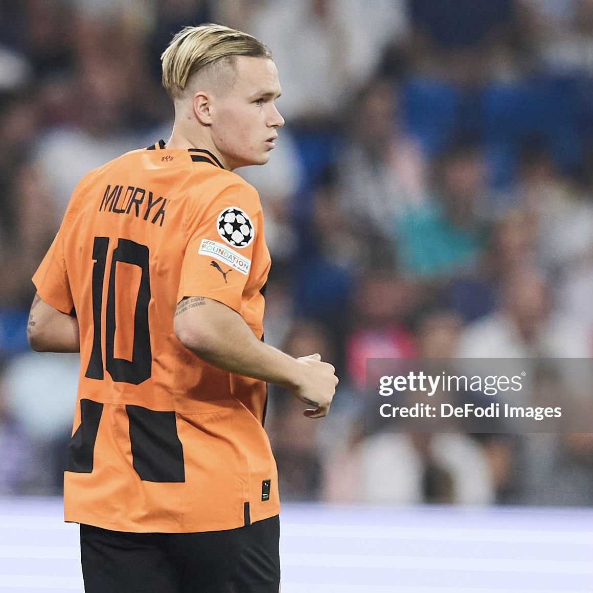 Puma 2022 2023 GAME ISSUE Shakhtar Mudryk Puma Home Soccer Jersey Size US M / EU 48-50 / 2 - 3 Thumbnail