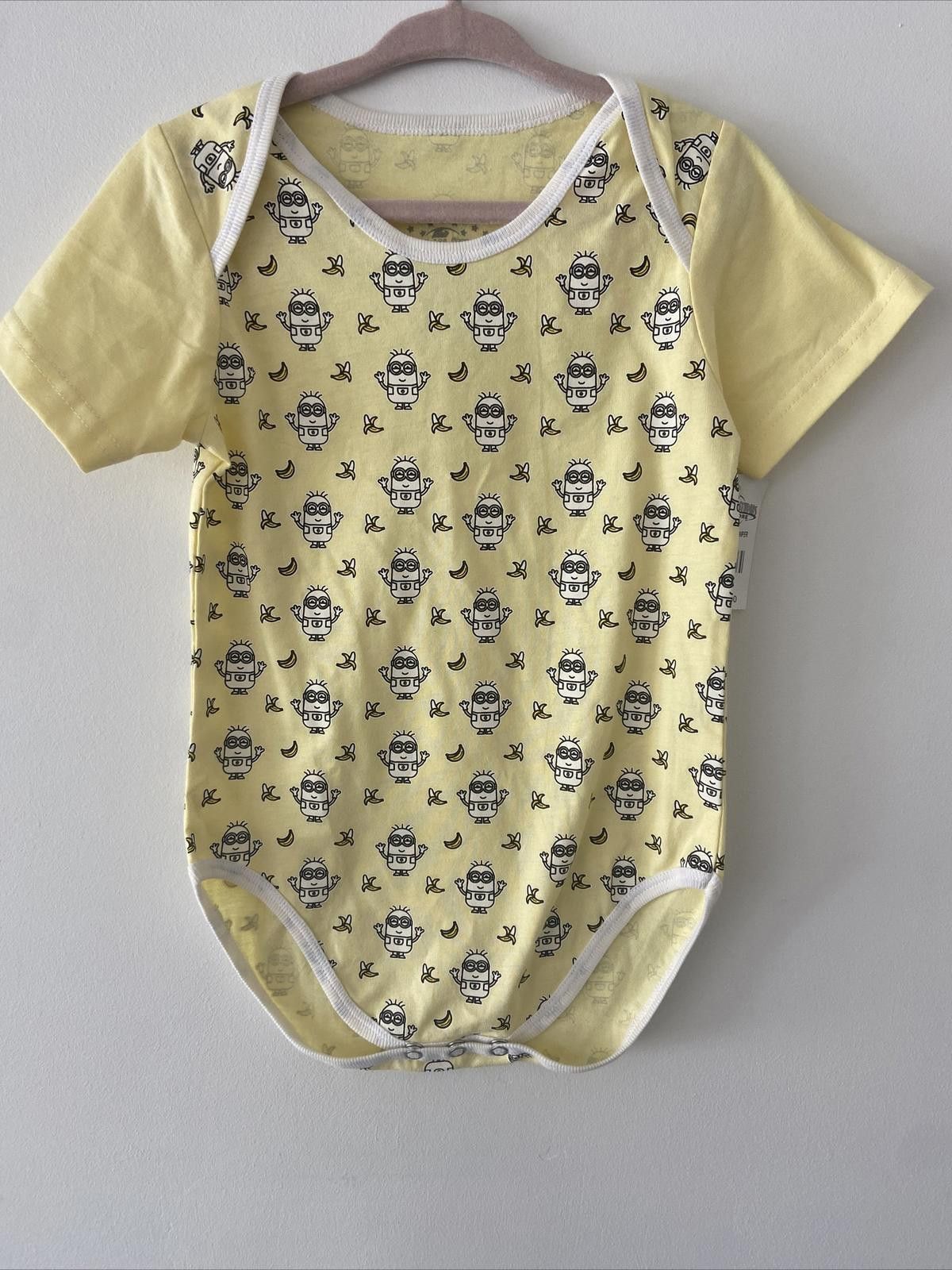 Designer Minion Bodysuit from Universal Studios Singapore Size 18-24M Size ONE SIZE - 1 Thumbnail