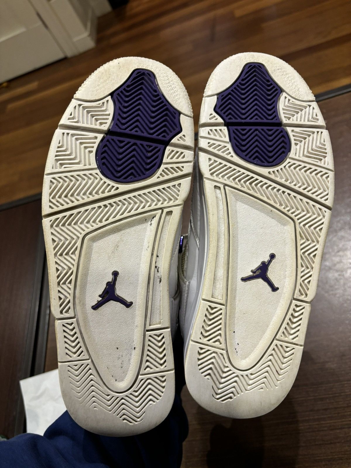 Jordan Brand Jordan 4 ‘Metallic Purple’ Size US 9 / EU 42 - 4 Thumbnail