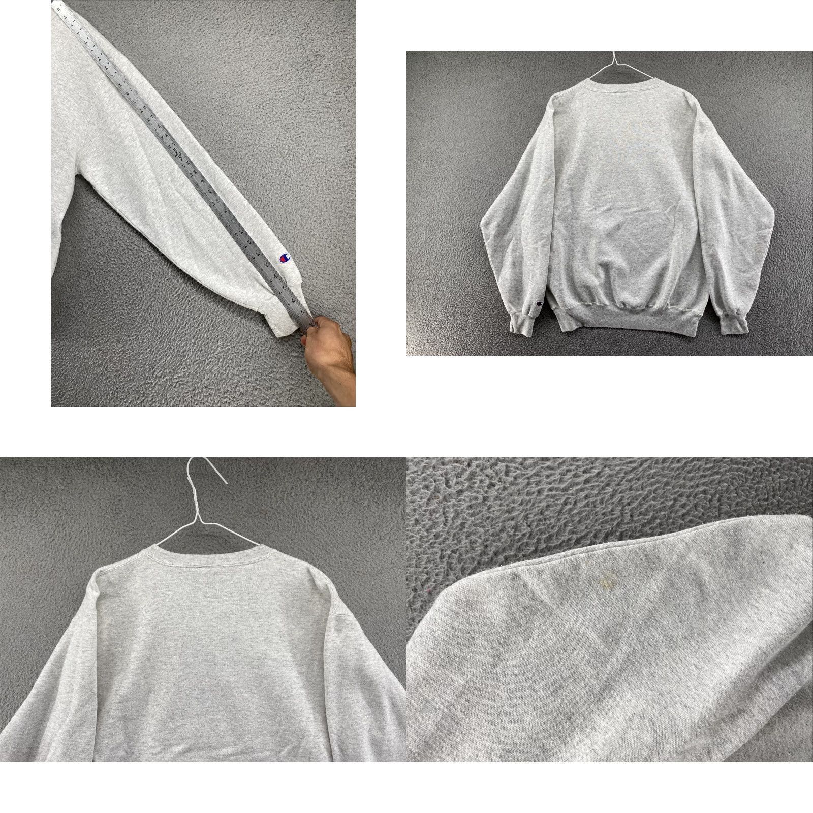 Champion VINTAGE Champion Sweatshirt Golf USA Made Wisconsin Embroidered Logo Crew Neck Long Sleeve XL Gray Men Size US XL / EU 56 / 4 - 8 Thumbnail