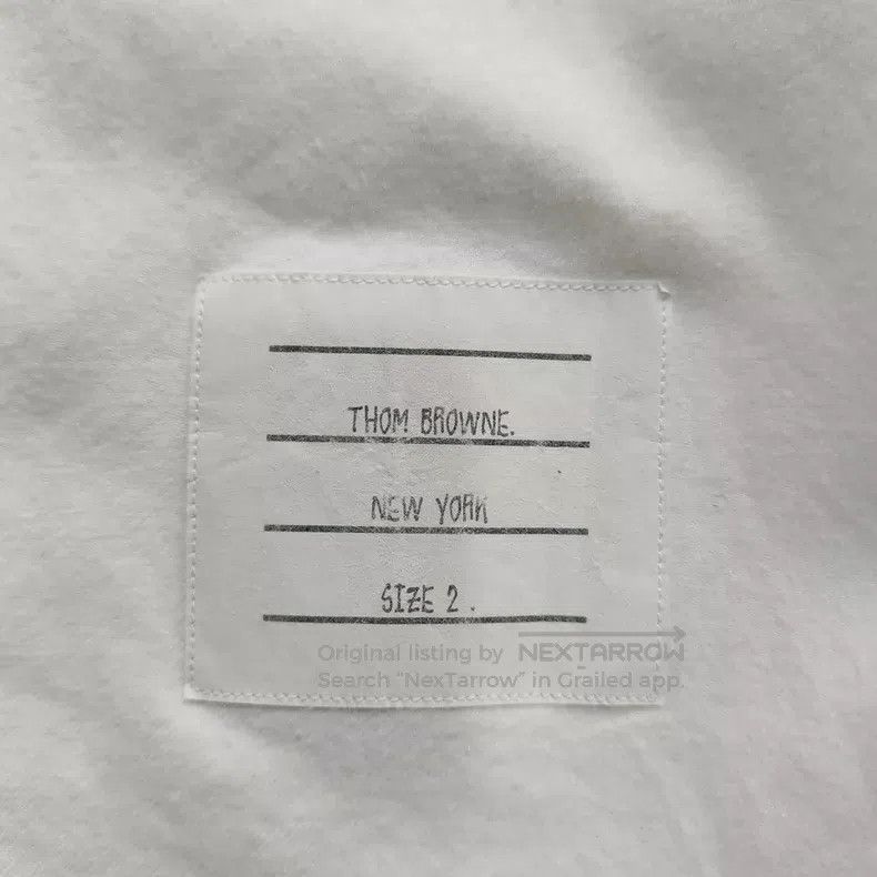 Thom Browne Thom Browne shirt Size US M / EU 48-50 / 2 - 3 Thumbnail