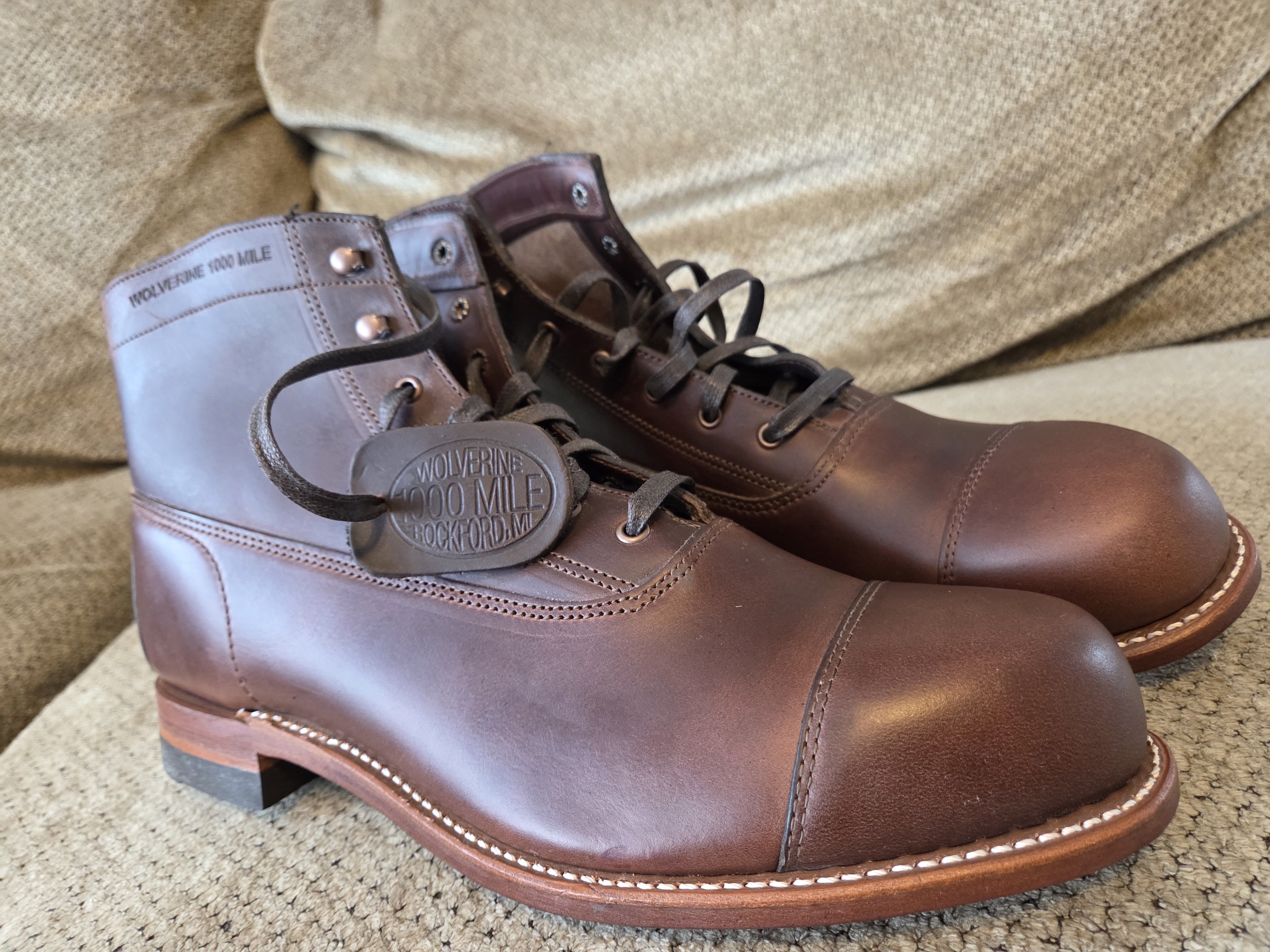 Wolverine Wolverine 1000 Mile Boots Brown Size 12 Brand New Size US 12 / EU 45 - 3 Thumbnail