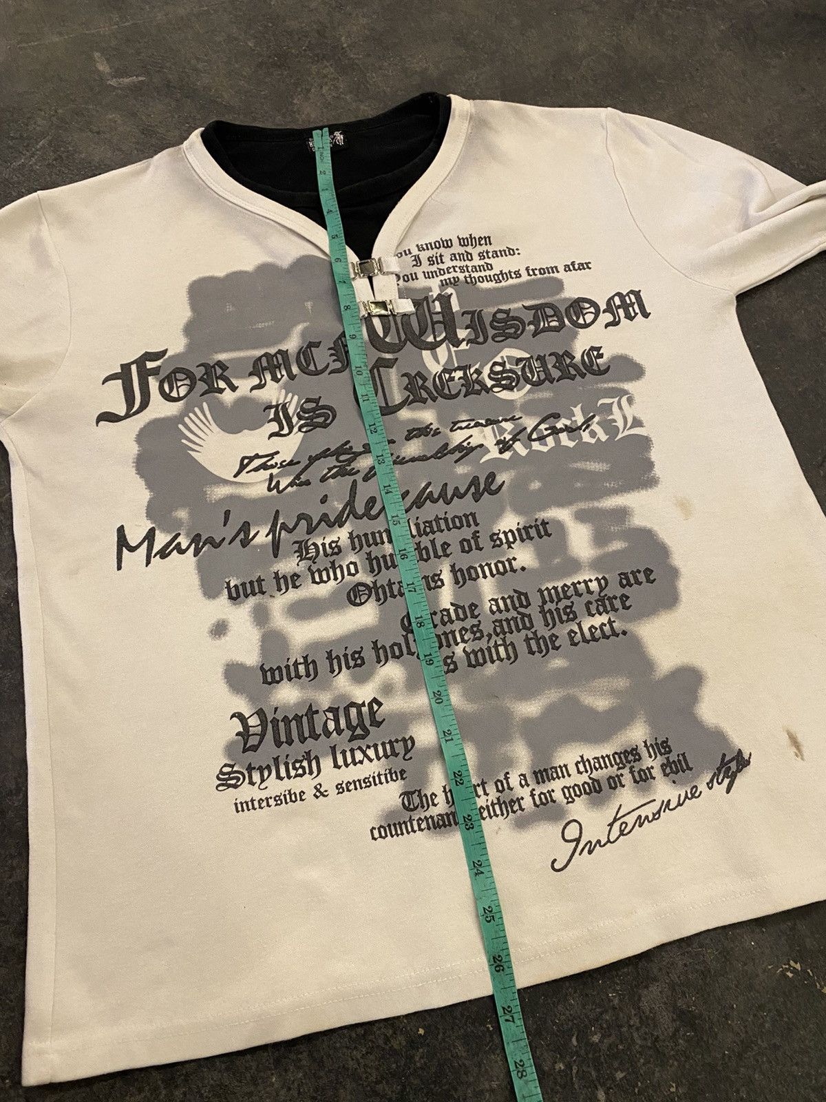 Hysteric Glamour × If Six Was Nine × Japanese Brand Y2K Heukgisa tribal ifsixwasnine punk longsleeve Size US L / EU 52-54 / 3 - 8 Thumbnail