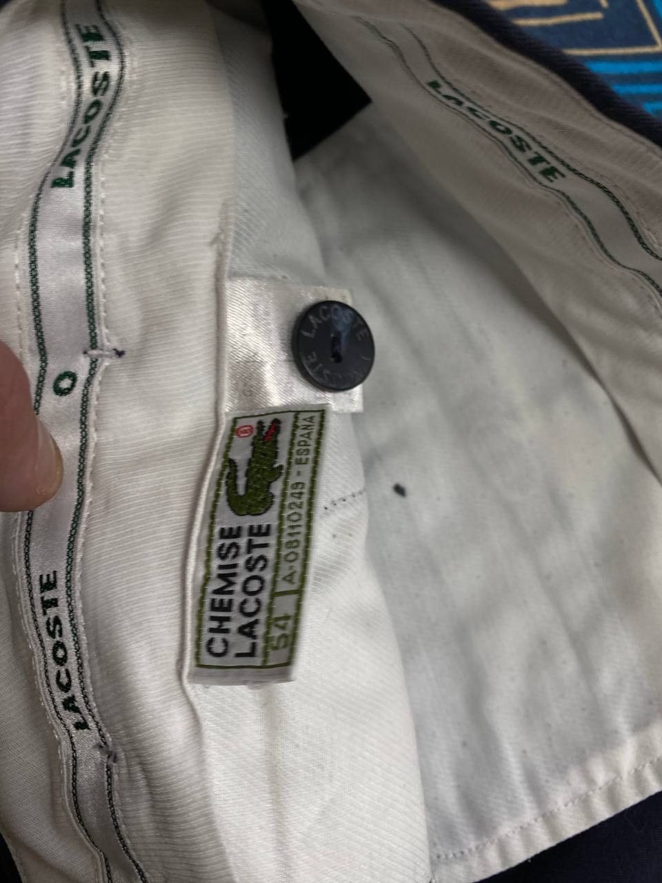 Lacoste × Vintage Lacoste vintage men’s chino dress pants trousers Size US 38 / EU 54 - 2 Thumbnail