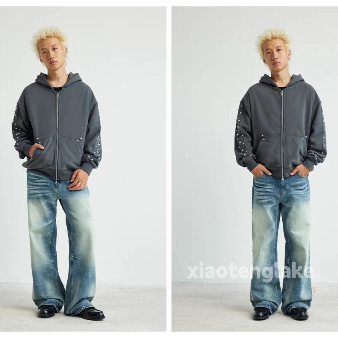 Vintage Unisex outdoor utility punk pearl yuppie y2k hoodie Size US L / EU 52-54 / 3 - 1 Thumbnail