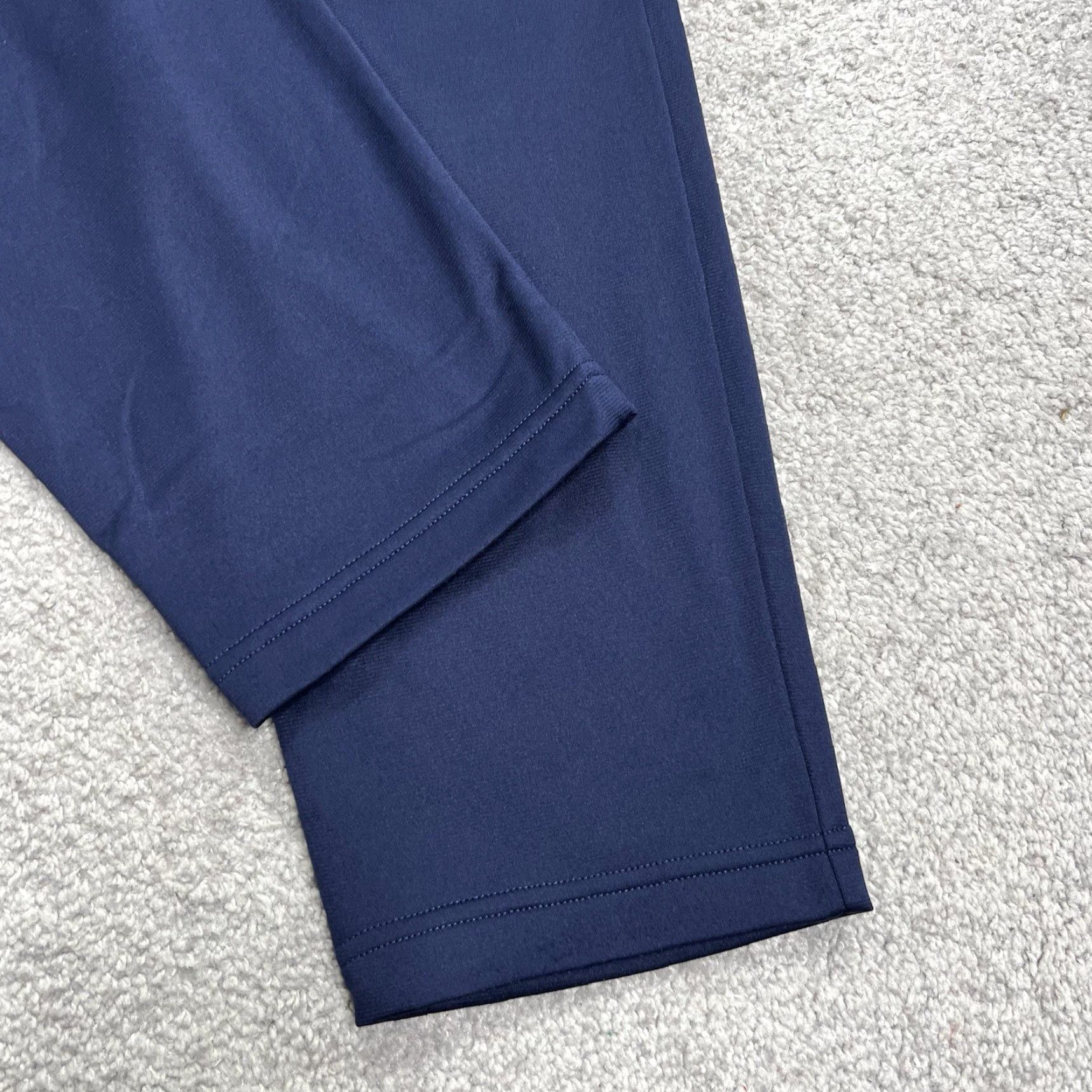Under Armour Under Armour Sweatpants Mens Large Twister Pants Navy Blue Fleece Lined 1379876 Size US 33 - 3 Thumbnail