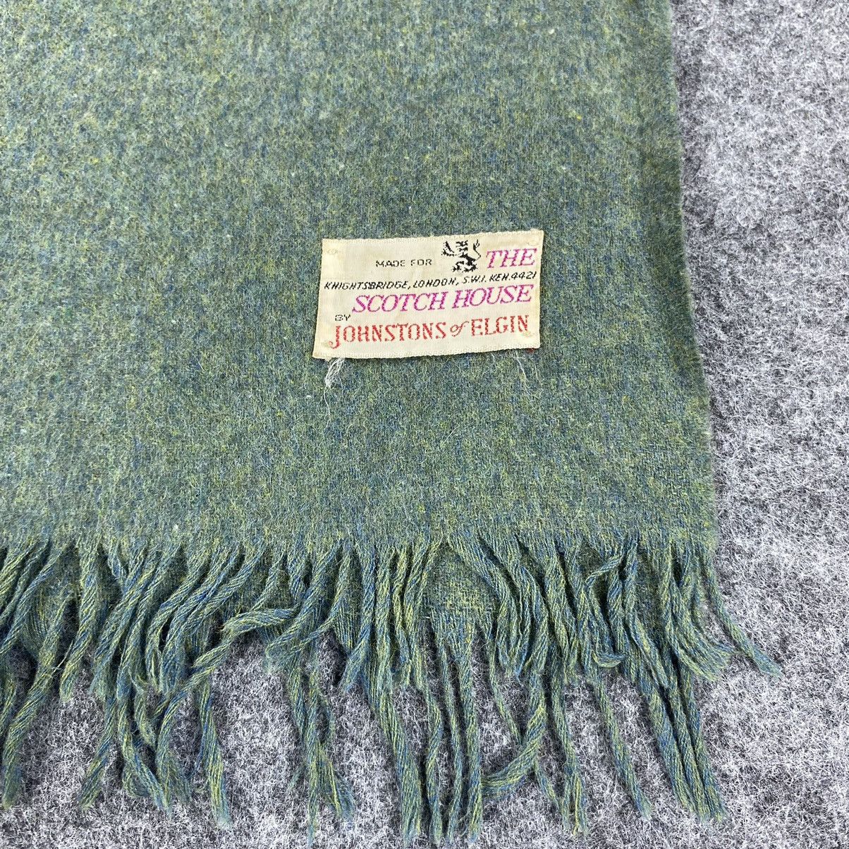 Johnstons Of Elgin × Vintage Johnstons of Elgin Scarf # Muffler # Neckwear # D113 Size ONE SIZE - 3 Thumbnail