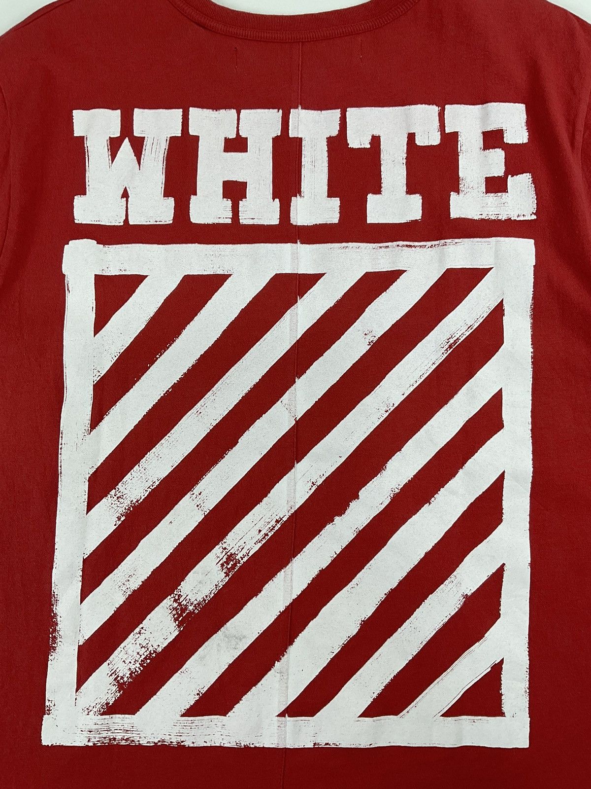Off-White Off White Brushed Diagonal Oversized Shirt Size US S / EU 44-46 / 1 - 5 Thumbnail