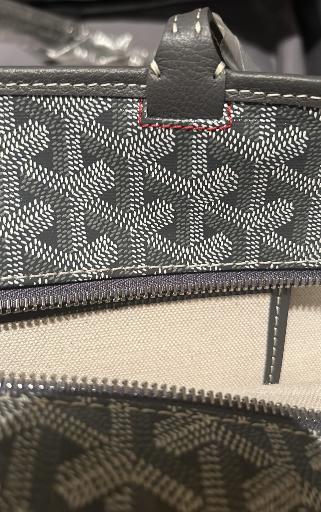 Goyard Goyard Artois Tote MM Grey Size ONE SIZE - 10 Thumbnail