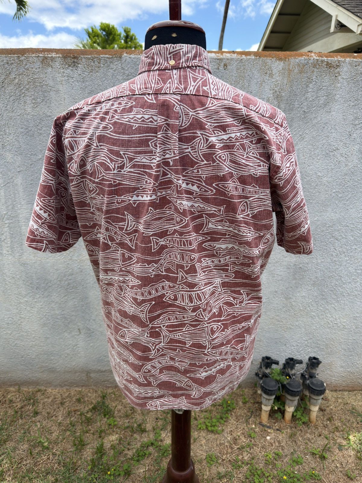 Reyn Spooner PreOwned Reyn Spooner Classic Hawaiian Print Red Men's M Size US M / EU 48-50 / 2 - 2 Thumbnail