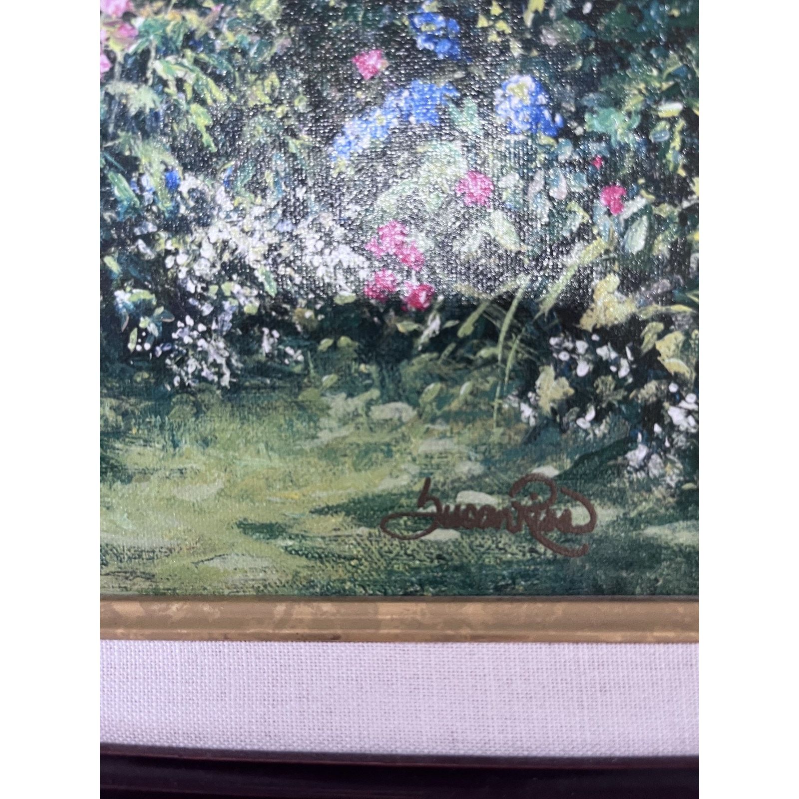 Other Susan Rios collectible art painting "Home In The USA" Rare Size ONE SIZE - 2 Thumbnail