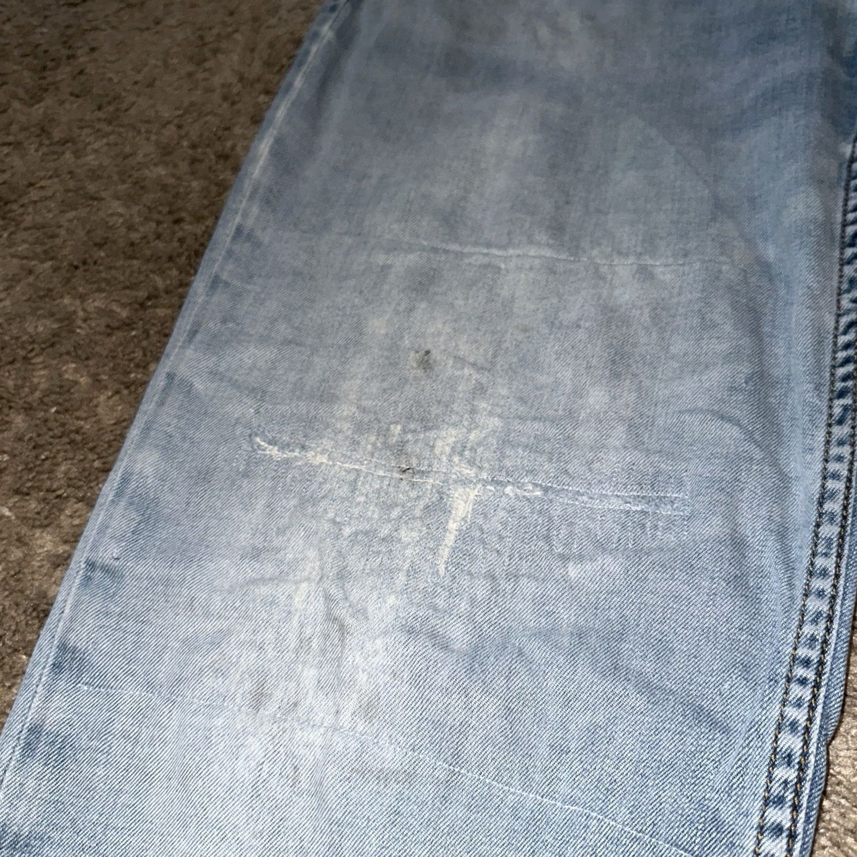 Tommy Bahama Tommy Bahama Jeans Men's Straight Blue Light Wash Denim 36x32 Size US 36 / EU 52 - 2 Thumbnail