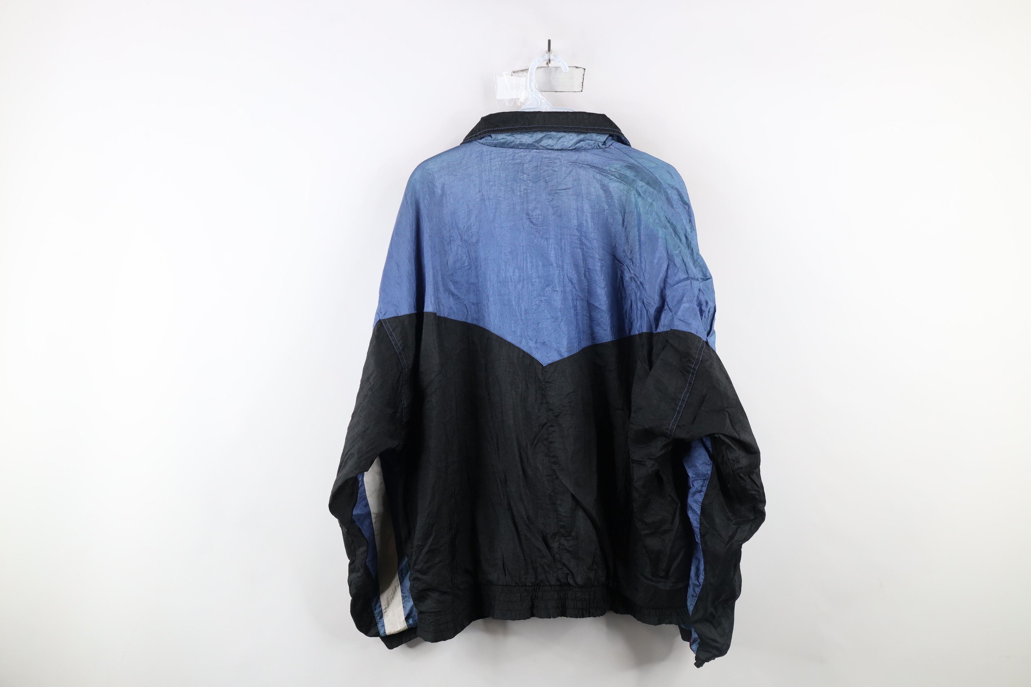 Pierre Cardin × Vintage Vintage 90s Pierre Cardin Block Lined Windbreaker Jacket Size US L / EU 52-54 / 3 - 11 Thumbnail