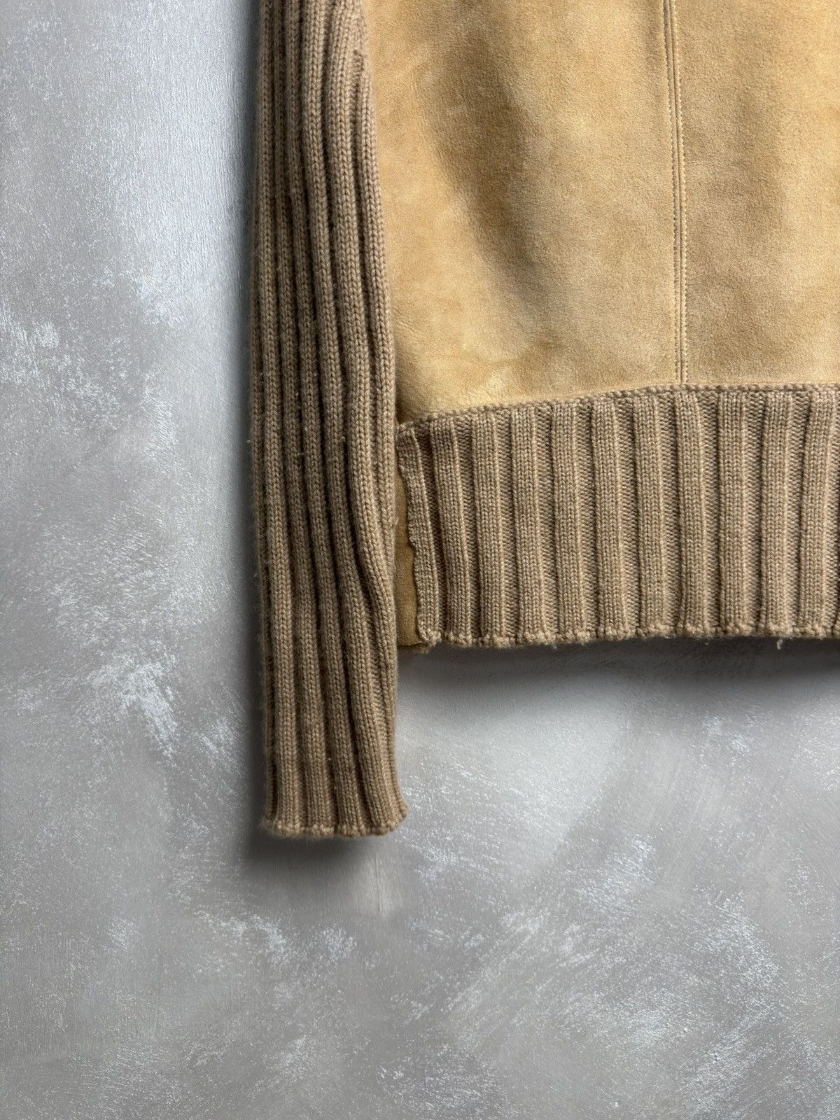 Brunello Cucinelli Brunello Cucinelli Suede Leather Jacket Size M / US 6-8 / IT 42-44 - 4 Thumbnail