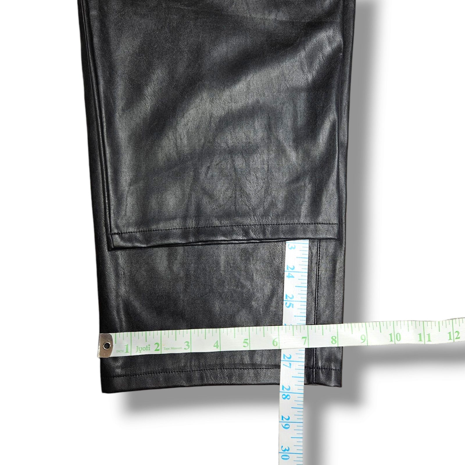 Paige NWT Paige Kina Vegan Leather Ankle Straight Trousers Sz. 12 Size 34" / US 12 / IT 48 - 10 Thumbnail