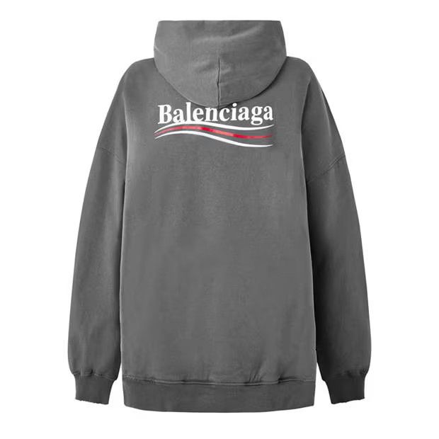 Balenciaga o1g2r1mq0924 Hoodies in Grey Size XS / US 0-2 / IT 36-38 - 2 Thumbnail
