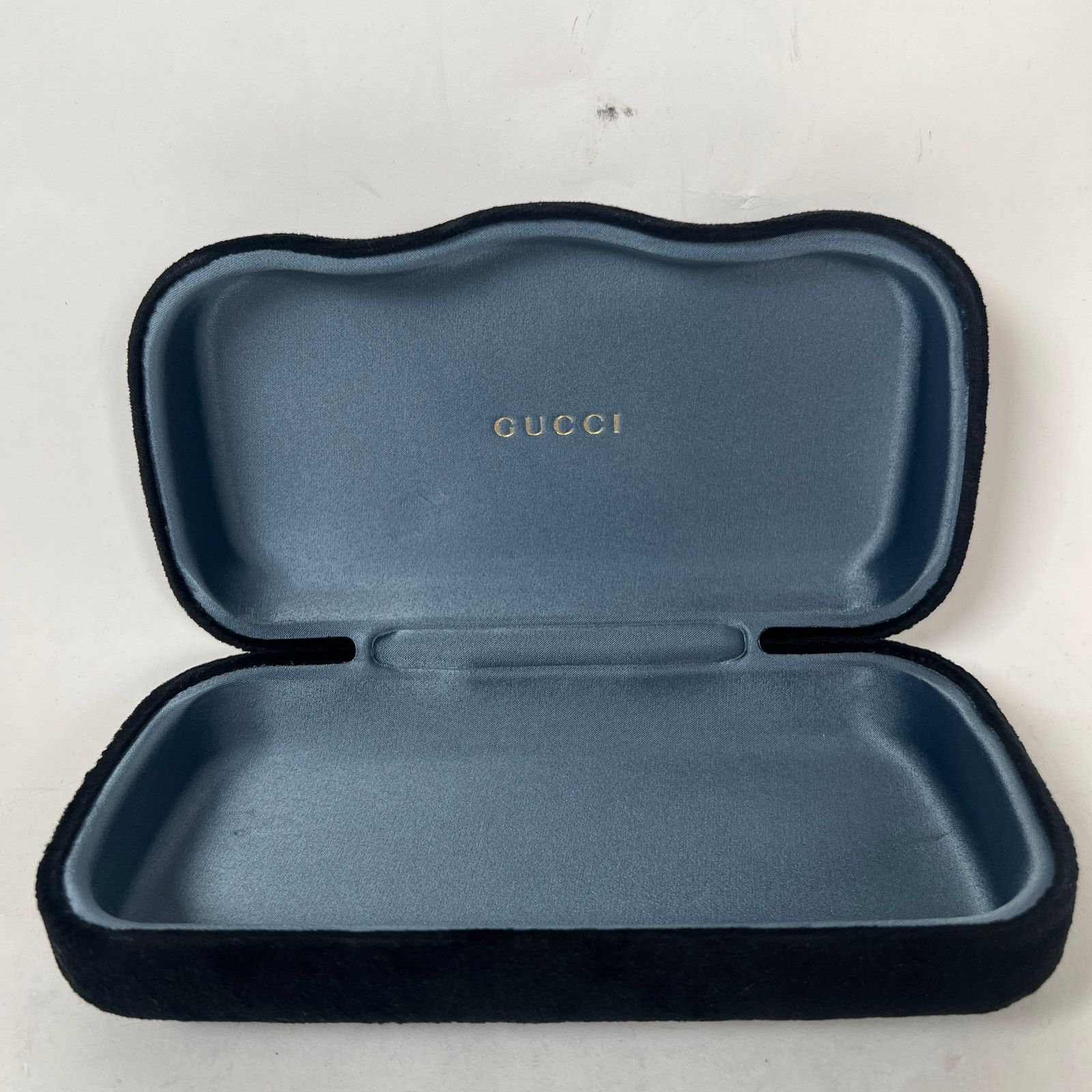 Gucci Gucci Black/Blue Butterfly Frame Sunglasses Size ONE SIZE - 8 Thumbnail