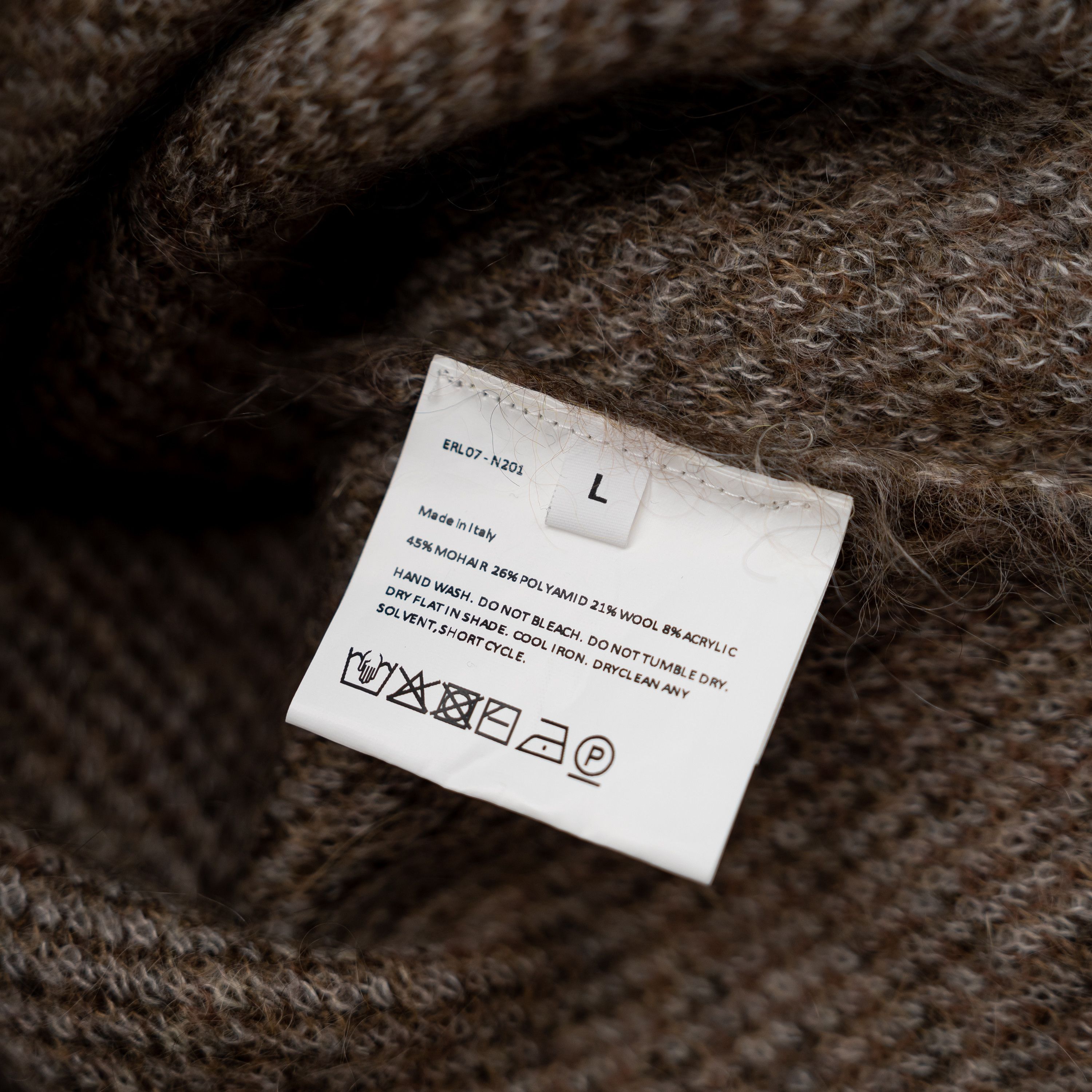 ERL size L - ERL Brown Gradient Rainbow Sweater Size US L / EU 52-54 / 3 - 9 Thumbnail