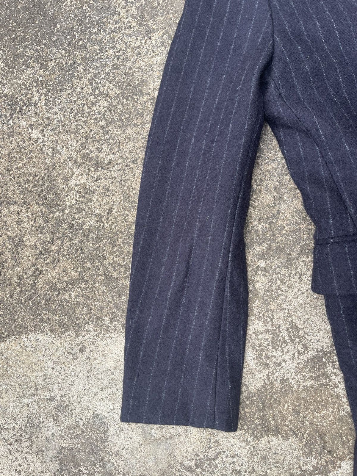 Uniqlo Ines de la Fressange x Uniqlo Pinstripe Coat - XL Size XL / US 12-14 / IT 48-50 - 5 Thumbnail