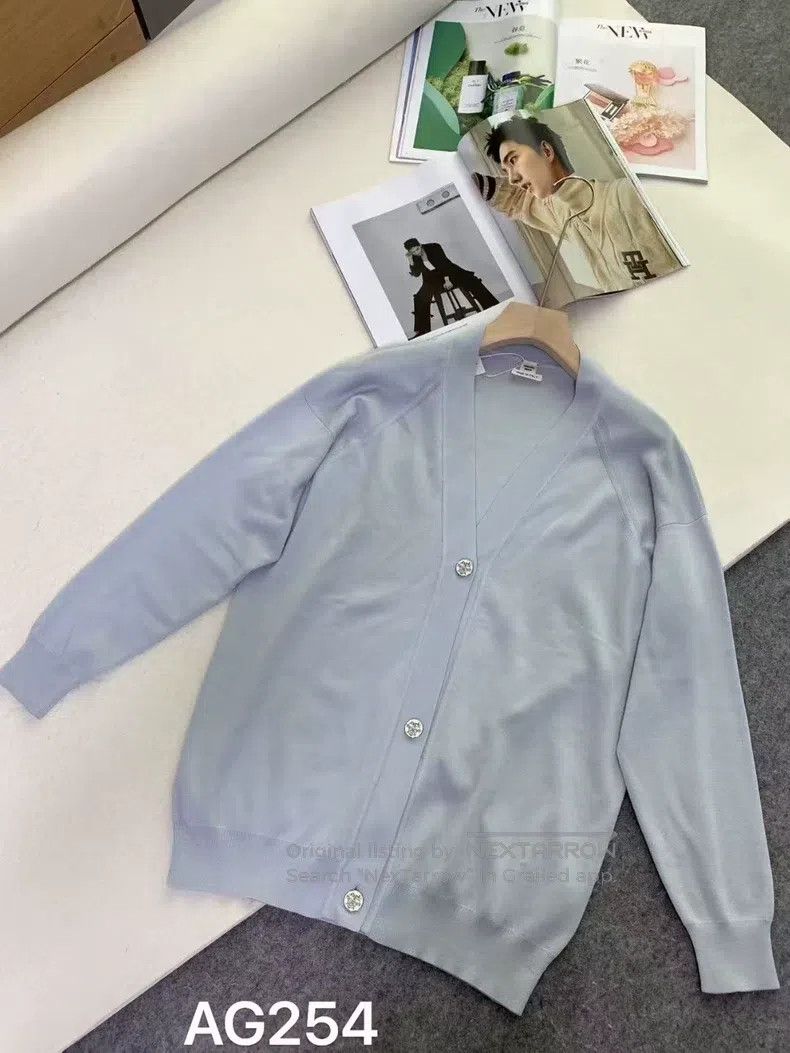 Hermes Hermes Cashmere Knit Cardigan Jacket Size XXS / US 00 / IT 34 - 1 Thumbnail