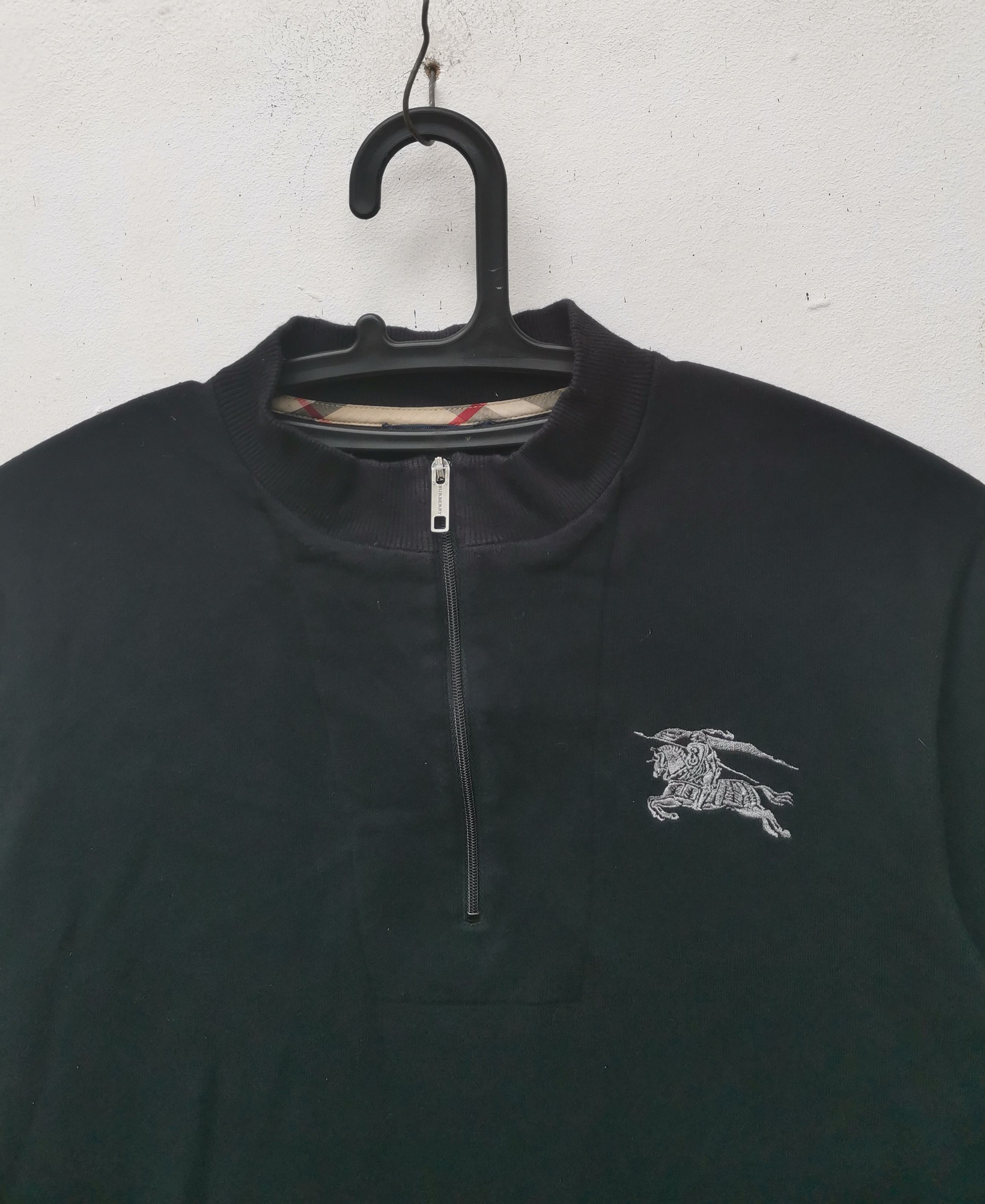 Burberry Rare Burberry sweatshirt half zipper Size M / US 6-8 / IT 42-44 - 2 Thumbnail