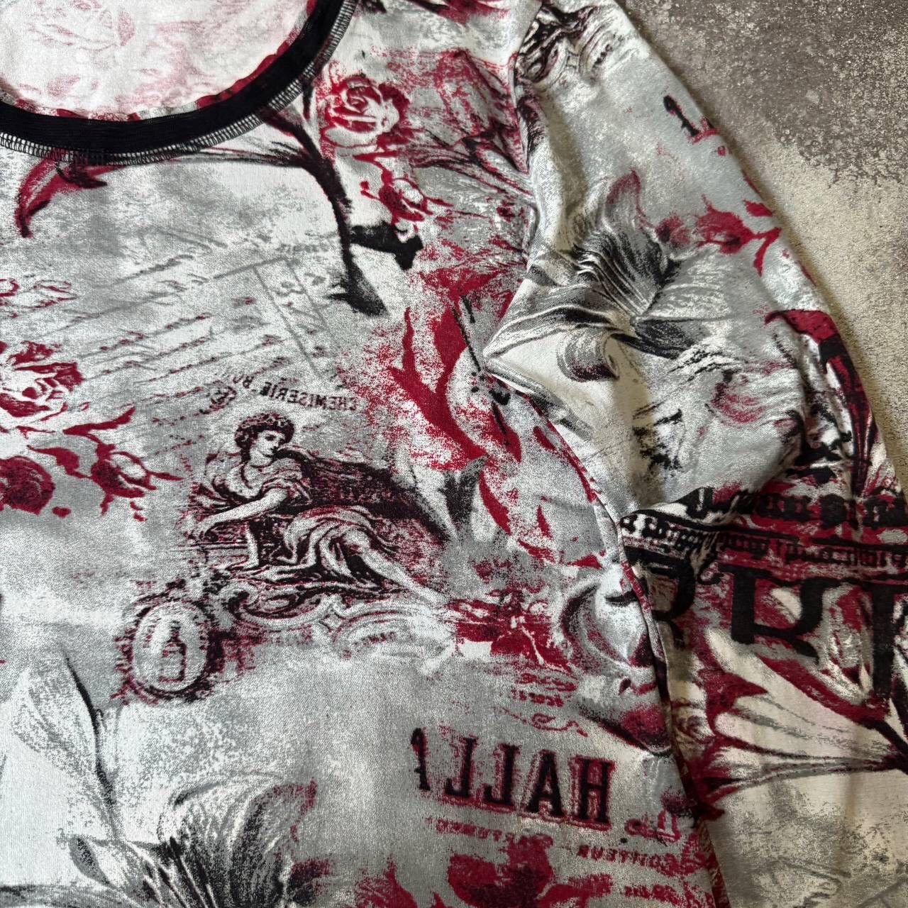 20471120 × Japanese Brand Jean Paul Gaultier Style Amazing Printed Long Sleeve Size M / US 6-8 / IT 42-44 - 6 Thumbnail