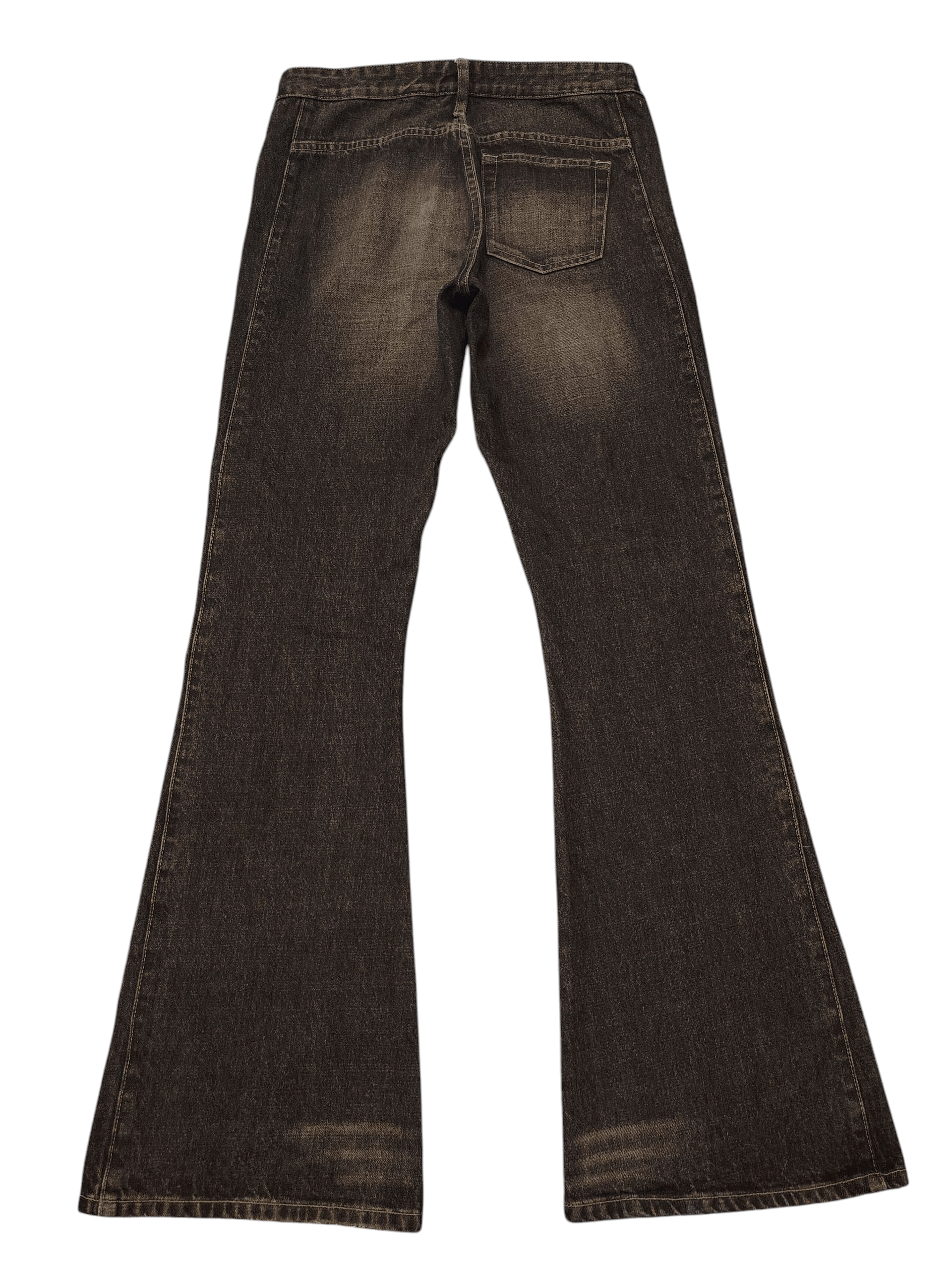 Undercover × Uniqlo Japanese Uniqlo Flare Jeans Distressed Jeans Bootcut Size US 30 / EU 46 - 2 Thumbnail