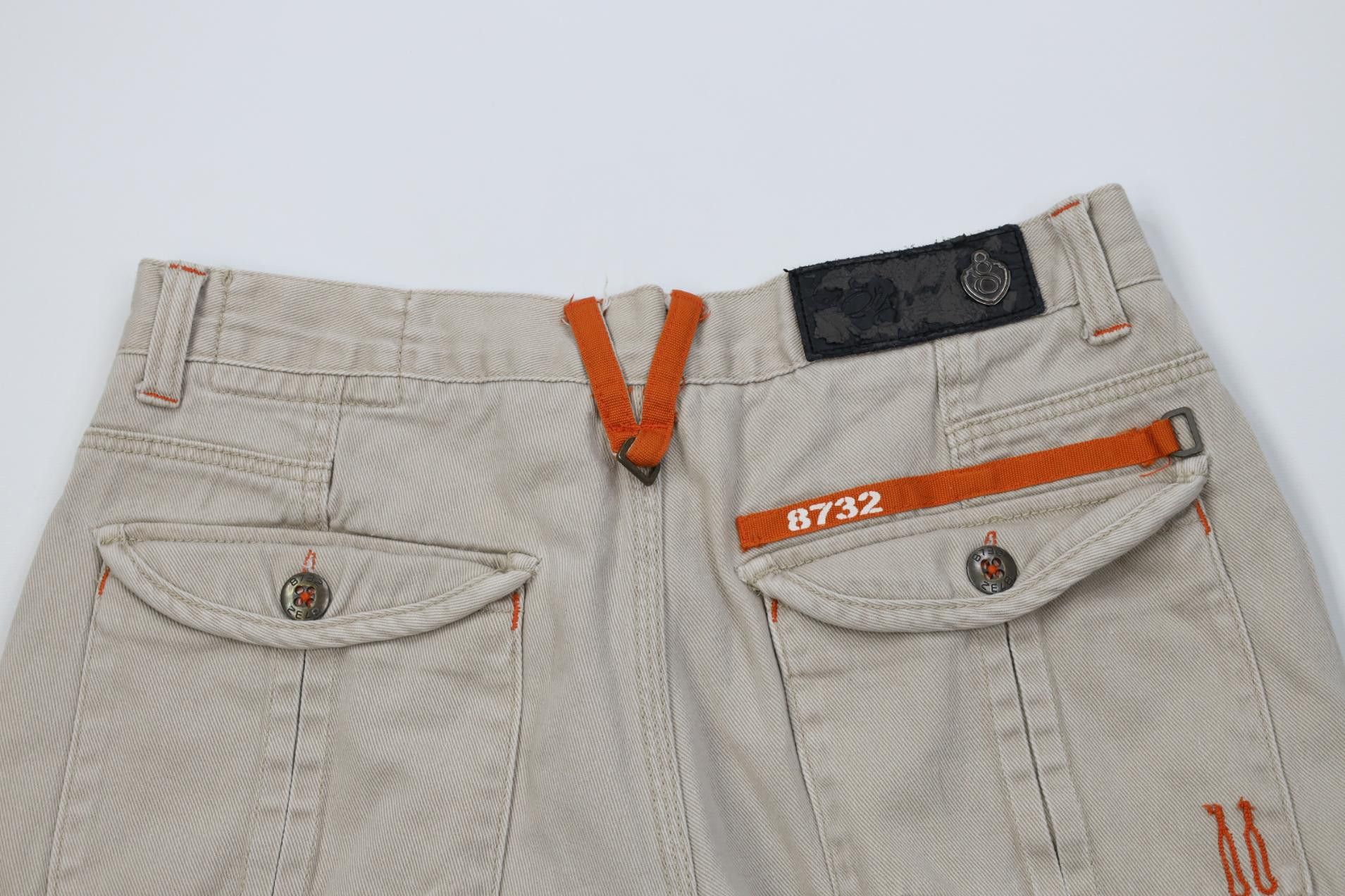 Vintage Vintage Y2K Eight 732 Streetwear Baggy Denim Cargo Shorts Size US 34 / EU 50 - 11 Thumbnail
