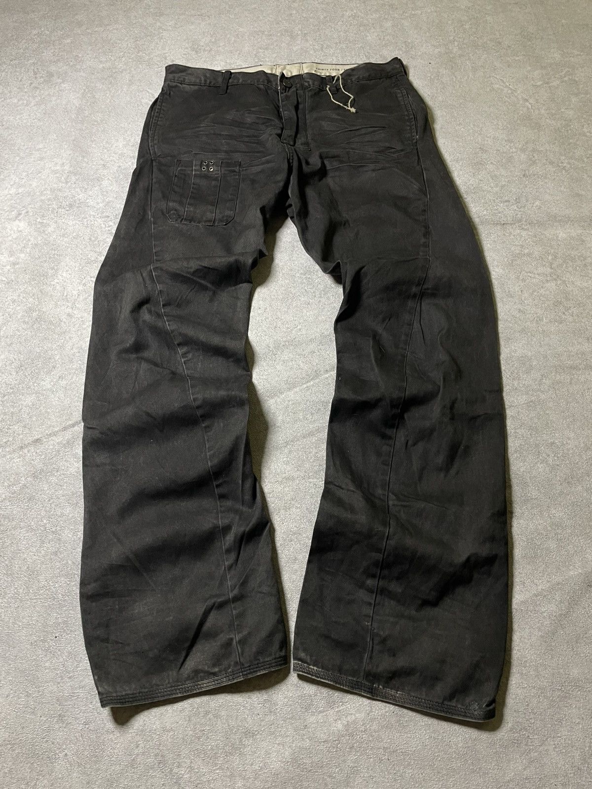 Allsaints Skull Allsaints Rick Owens Style Drop Crotch Jeans Size US 32 / EU 48 - 1 Thumbnail