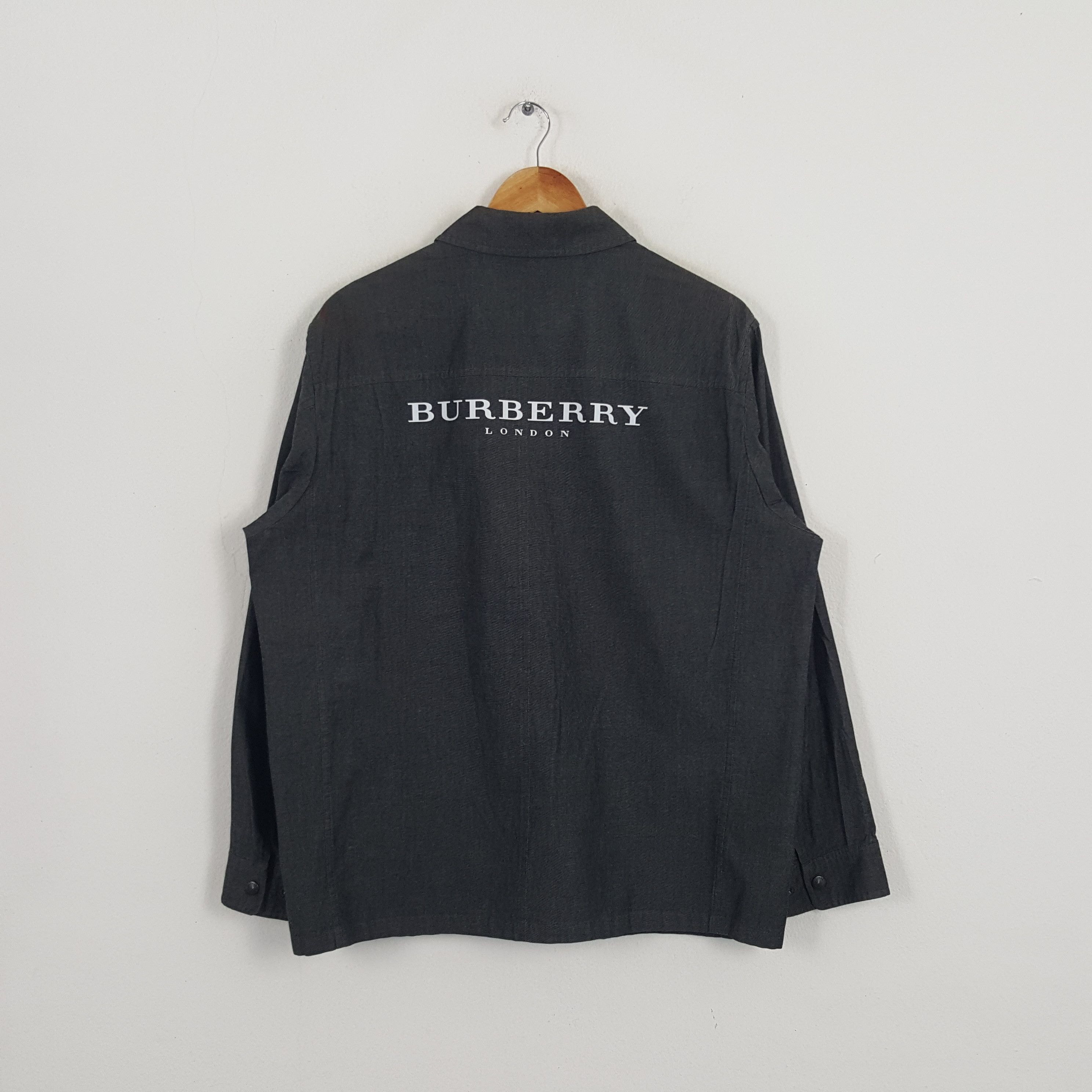 Burberry × Vintage Vintage Burberry London Italian Brand Jacket Size US L / EU 52-54 / 3 - 1 Thumbnail