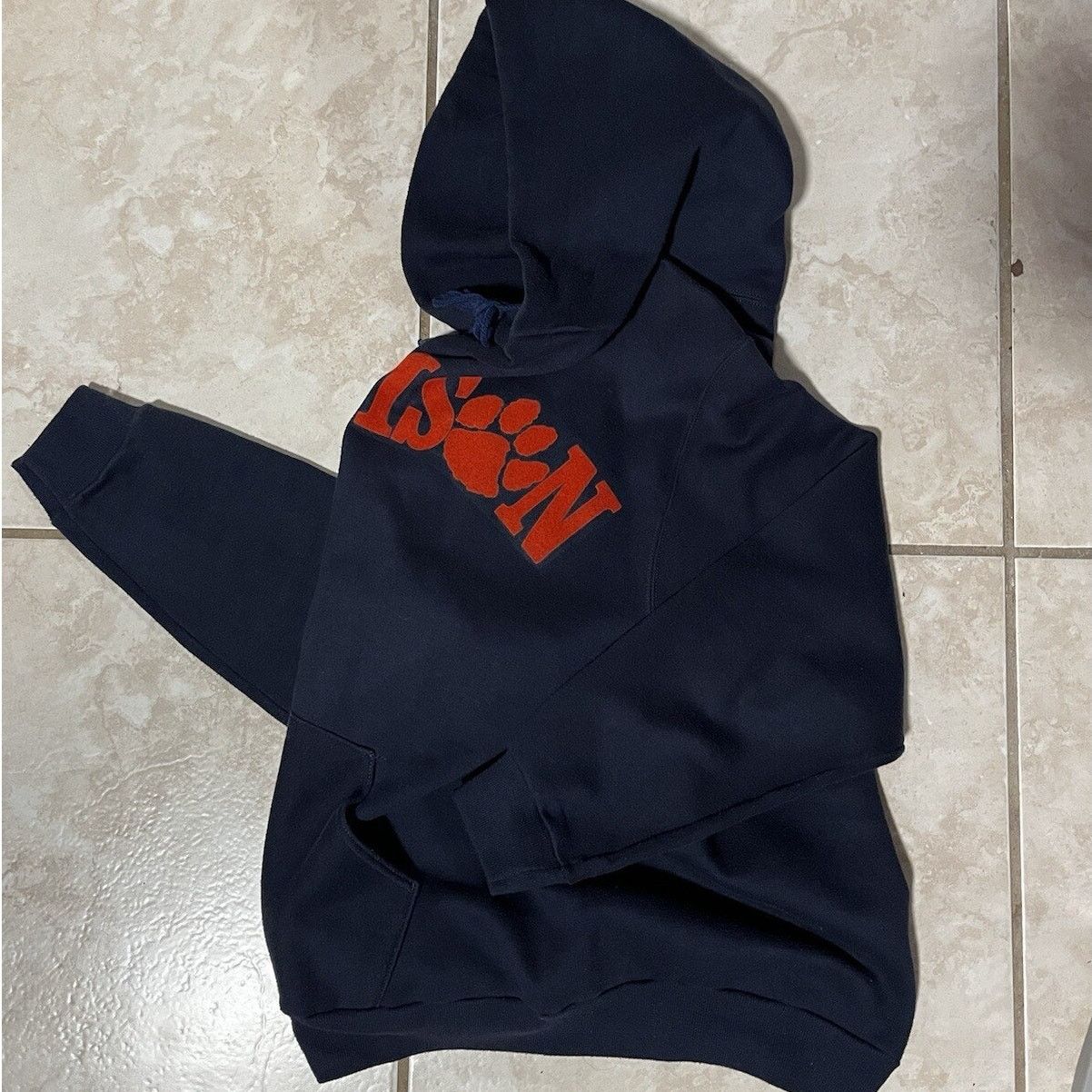 Russell Athletic Vintage 1970s Russell Clemson University Hoodie Med Size M / US 6-8 / IT 42-44 - 2 Thumbnail